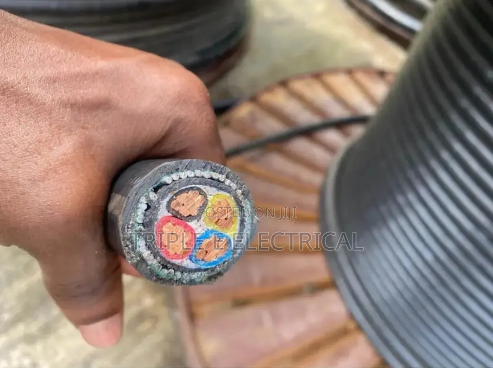 25mm 4core Armoured Cable