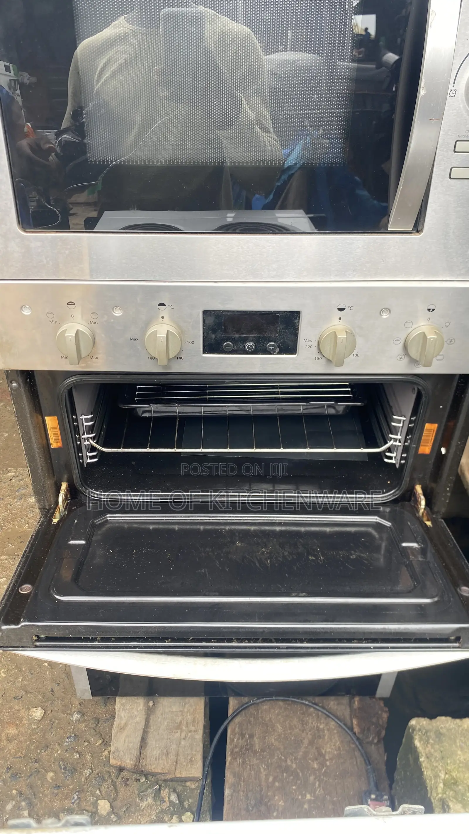 Double Door Oven and Grill