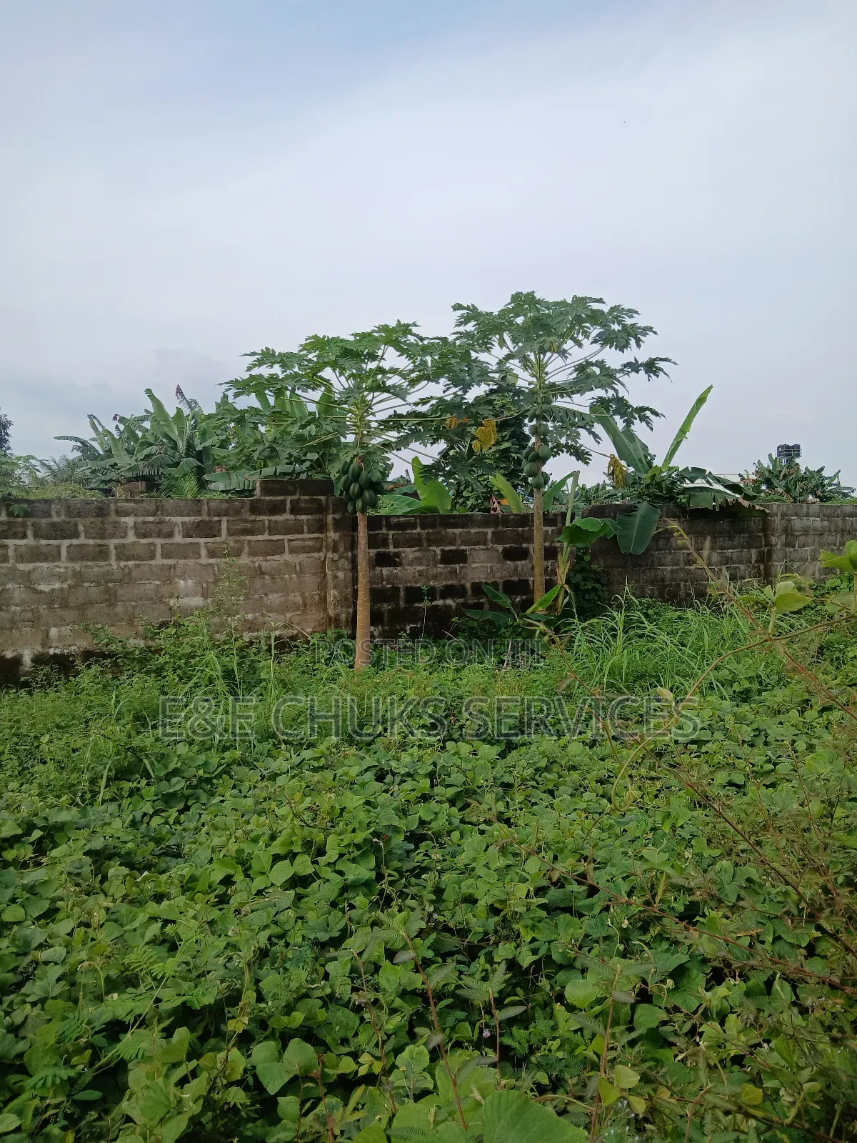 Fenced and Gated 2 Plots for Sale at Eneka