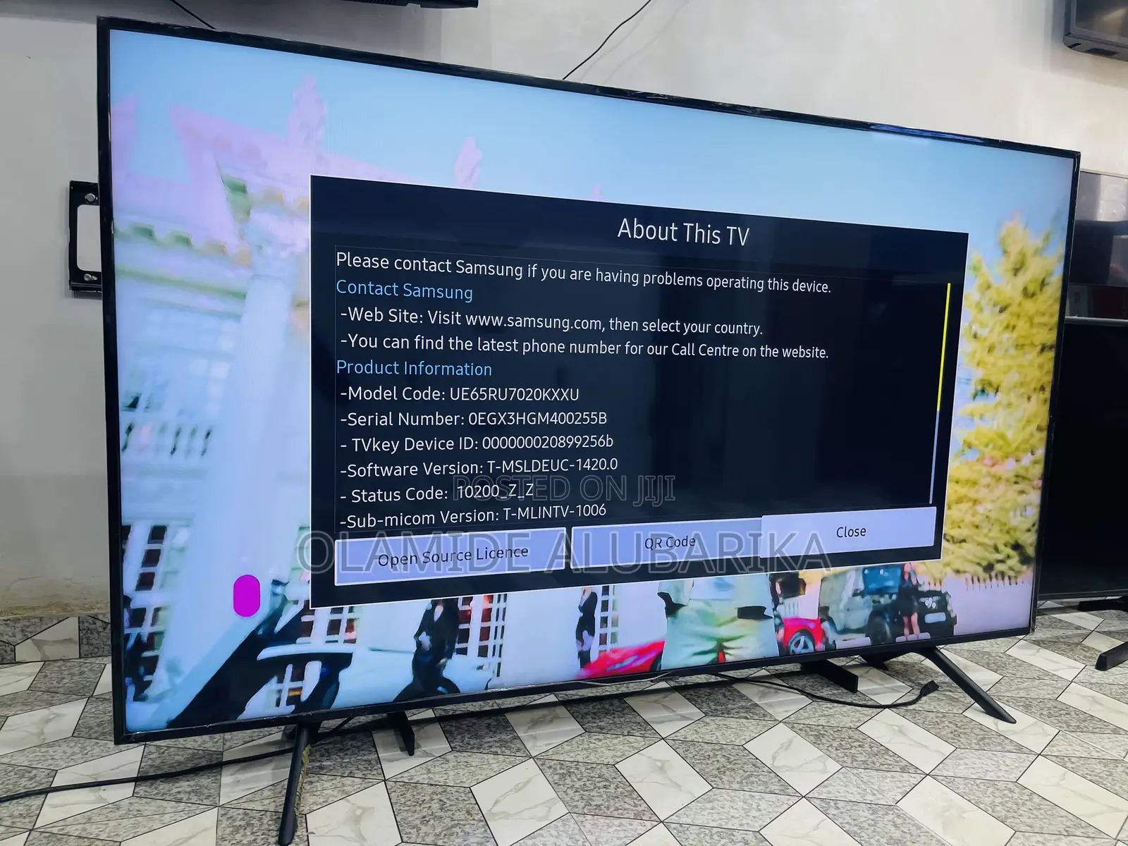 Samsung Premium Uhd 65” Smart Ultra Slim Bluetooth Tv , Smart Apps