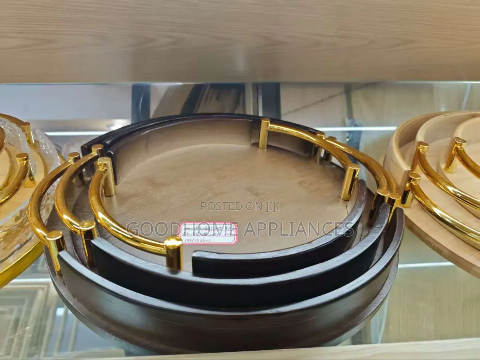 3 in 1 Bamboo Tray Round