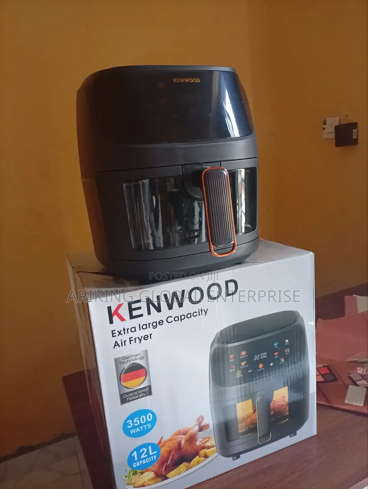 Enjoy Oil-Free Toasting With 12liter Kenwood Air Fryer