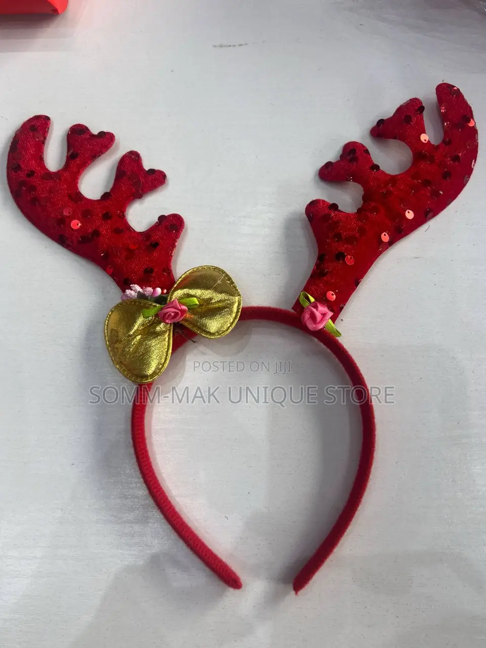 Adorable Christmas Santa Claus Antler Hairband 6pcs
