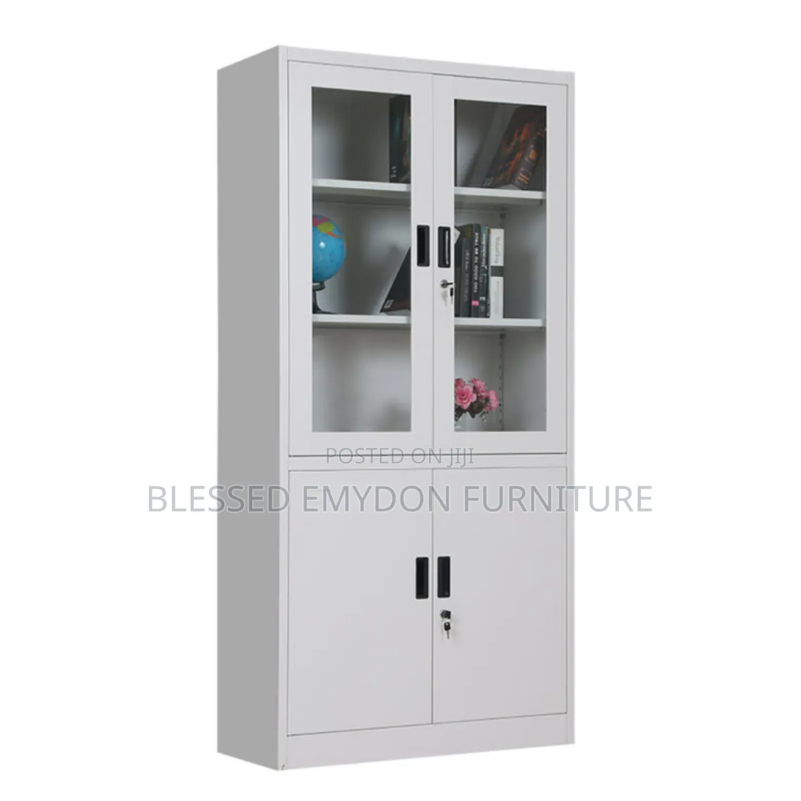 Steel Glass File Cabinet