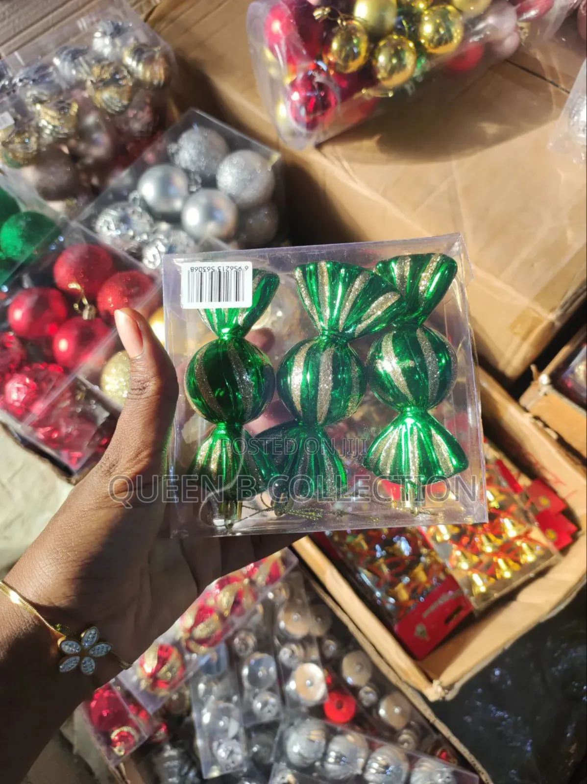 Christmas Candy Decor.