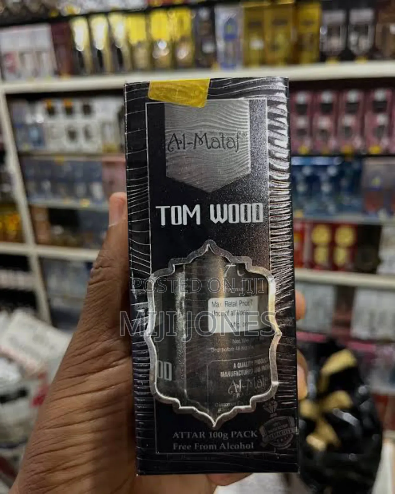"Tom Wood Perfume Oil - Timeless Elegance In A Bottle"