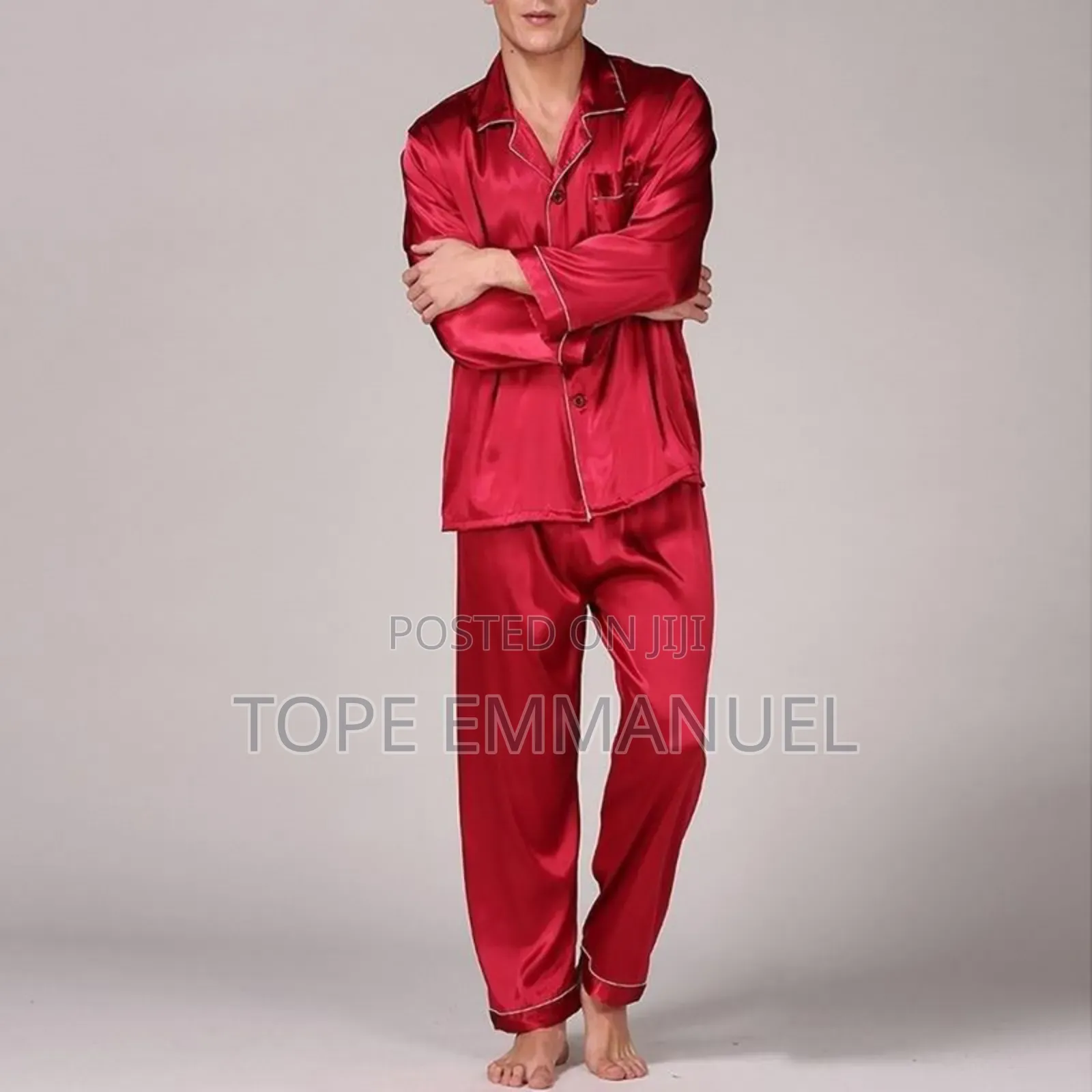Satin Sleepwear Long Sleeves - Stylish and Cozy Nightwear Pyjama Set.