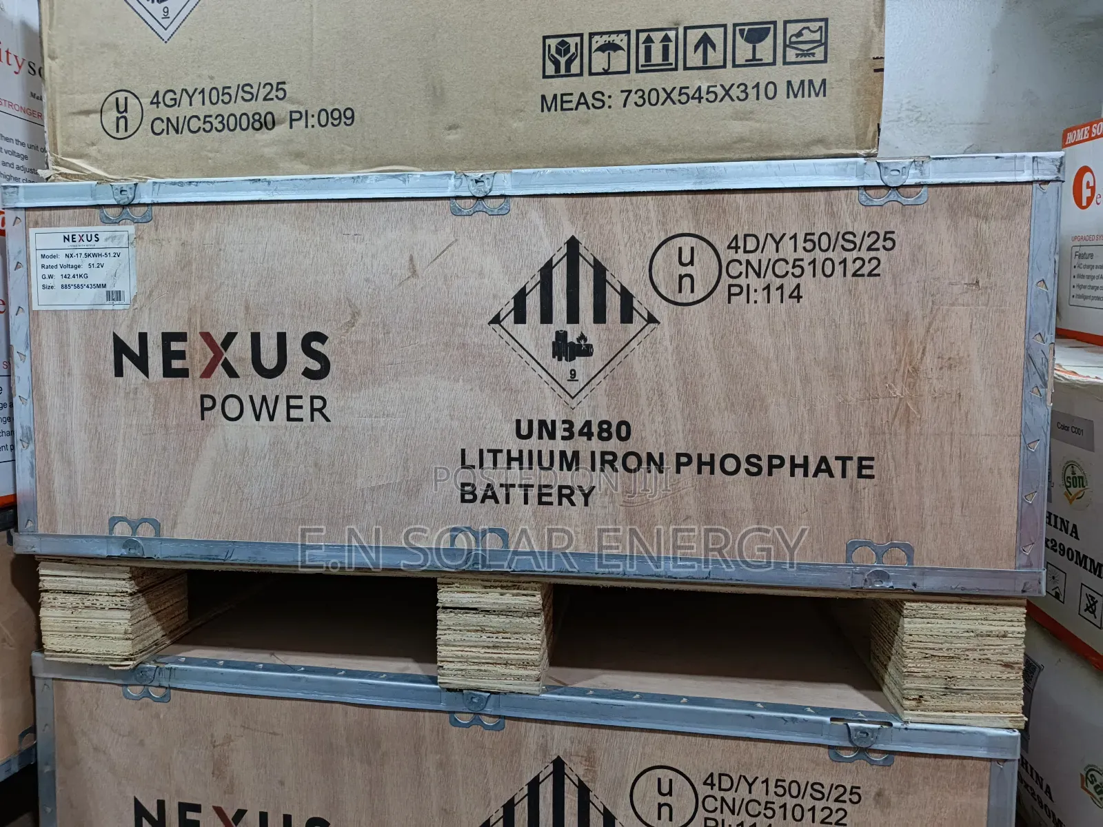 17.5kwh-51.2v Nexus Lithium Battery Available Now 
