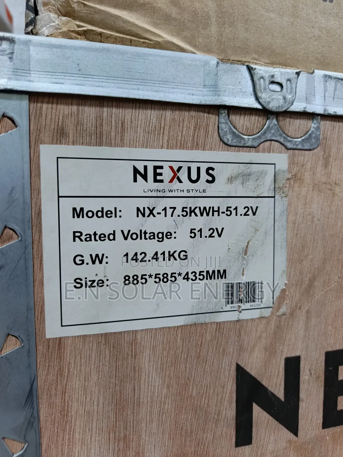 17.5kwh-51.2v Nexus Lithium Battery Available Now 
