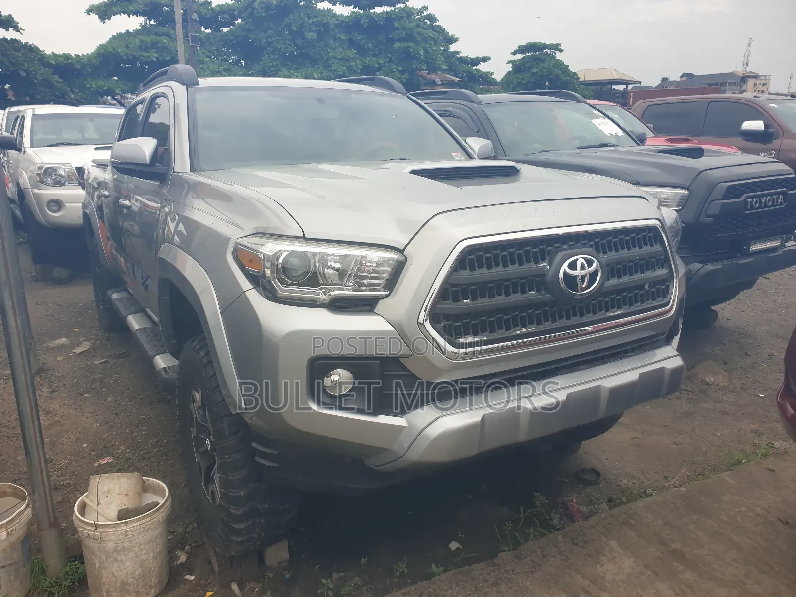 Toyota Tacoma 4dr Double Cab 2016 Gray