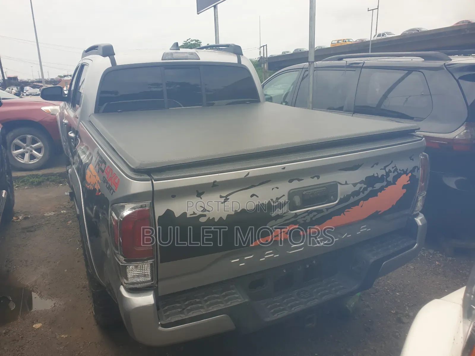 Toyota Tacoma 4dr Double Cab 2016 Gray