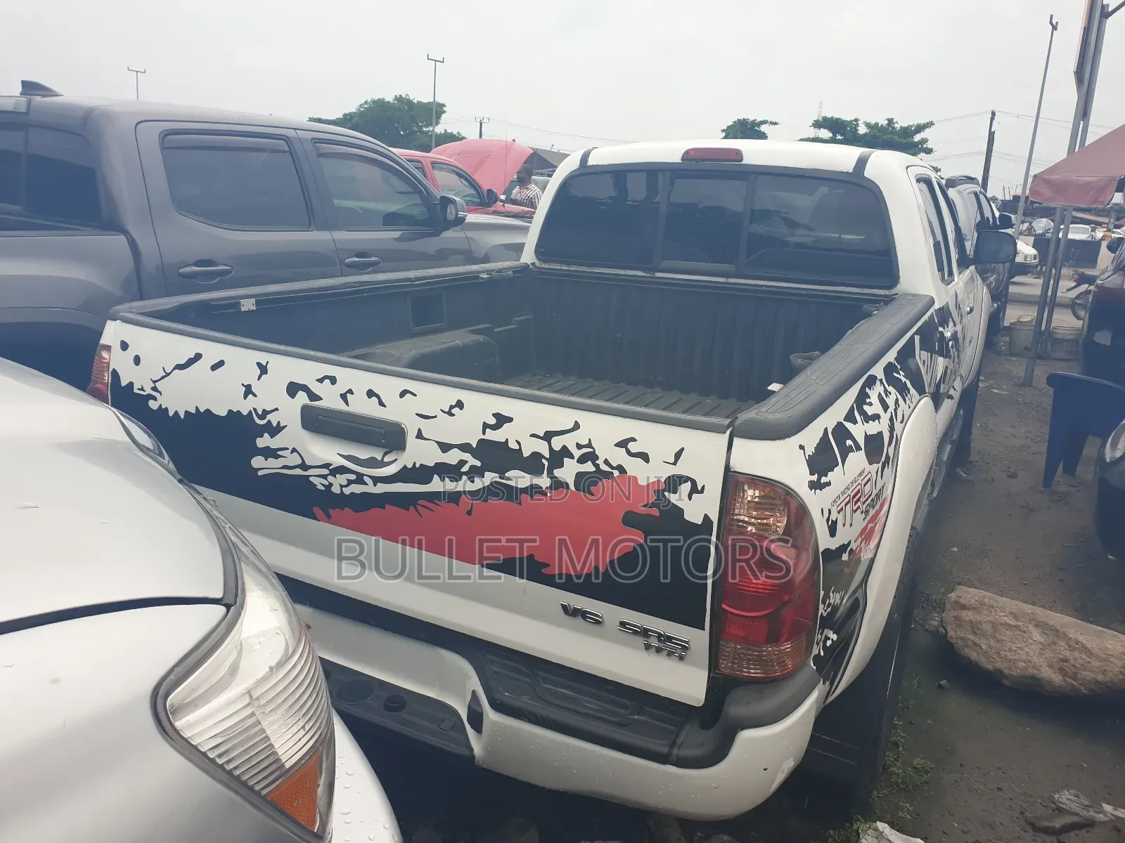 Toyota Tacoma Access Cab 2007 White