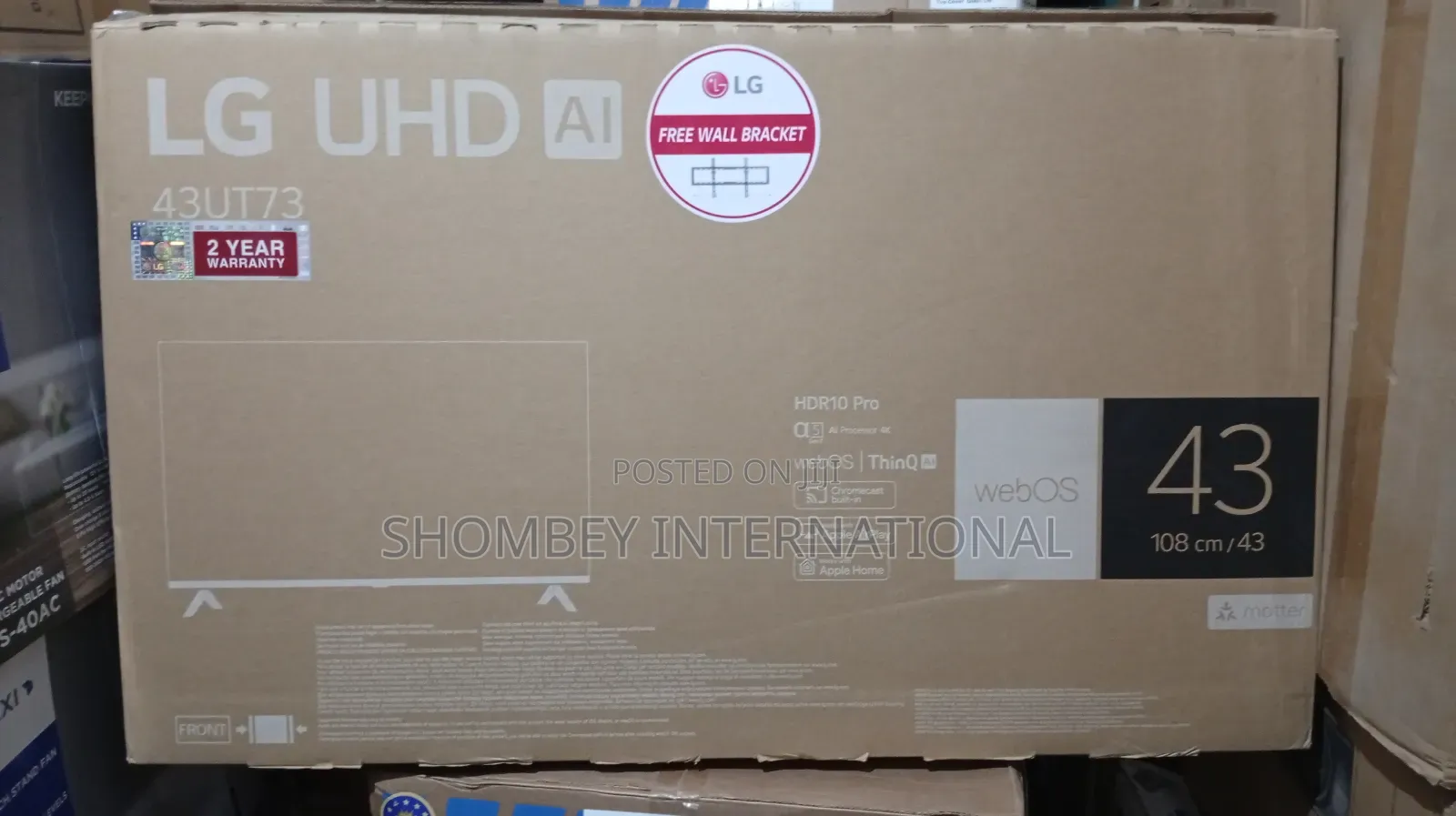 Lg 43" Uhd Smart Tv