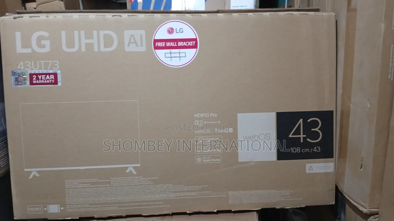 Lg 43" Uhd Smart Tv
