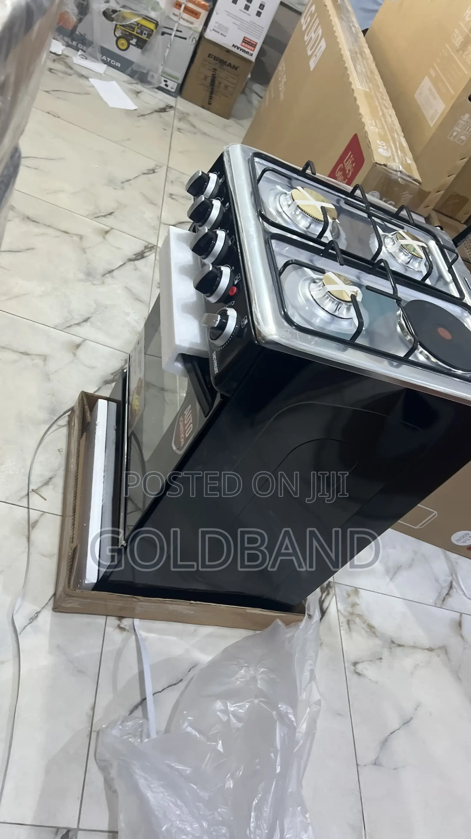 Skyrun 3+1 Auto Start Gas Cooker