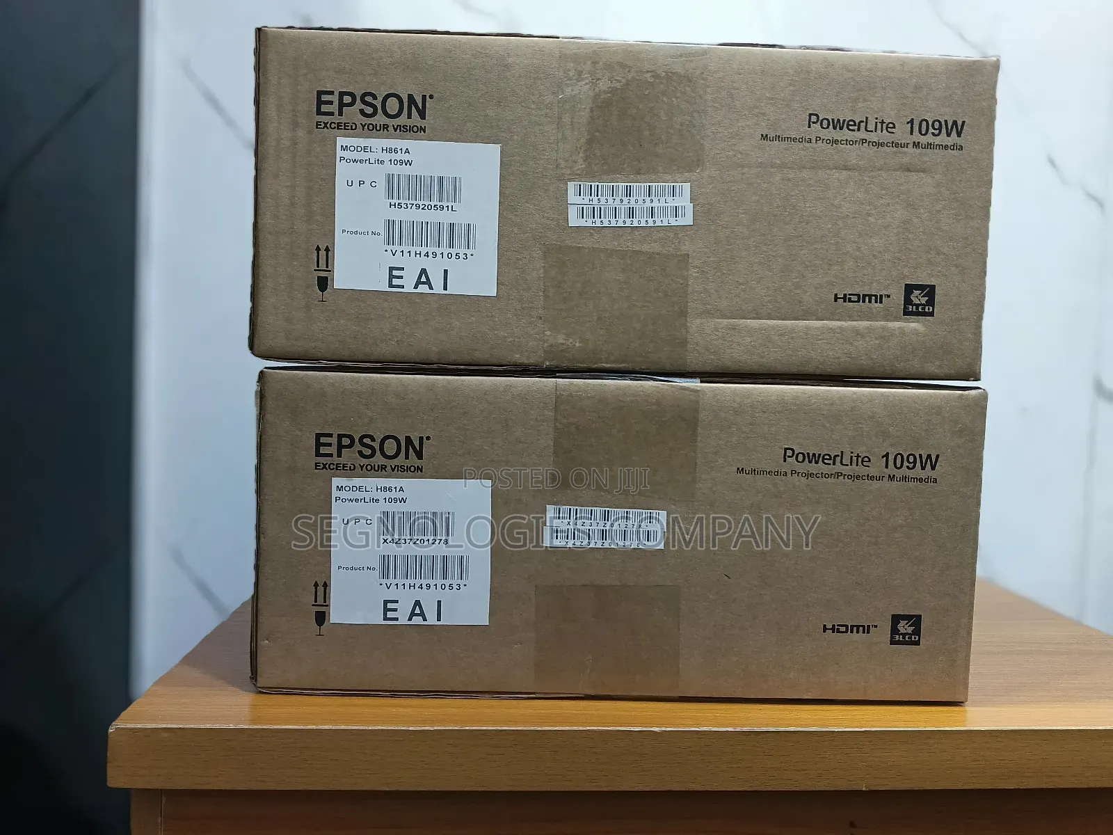 Epson Powerlite 109w 4000 Lumens 3lcd Projector