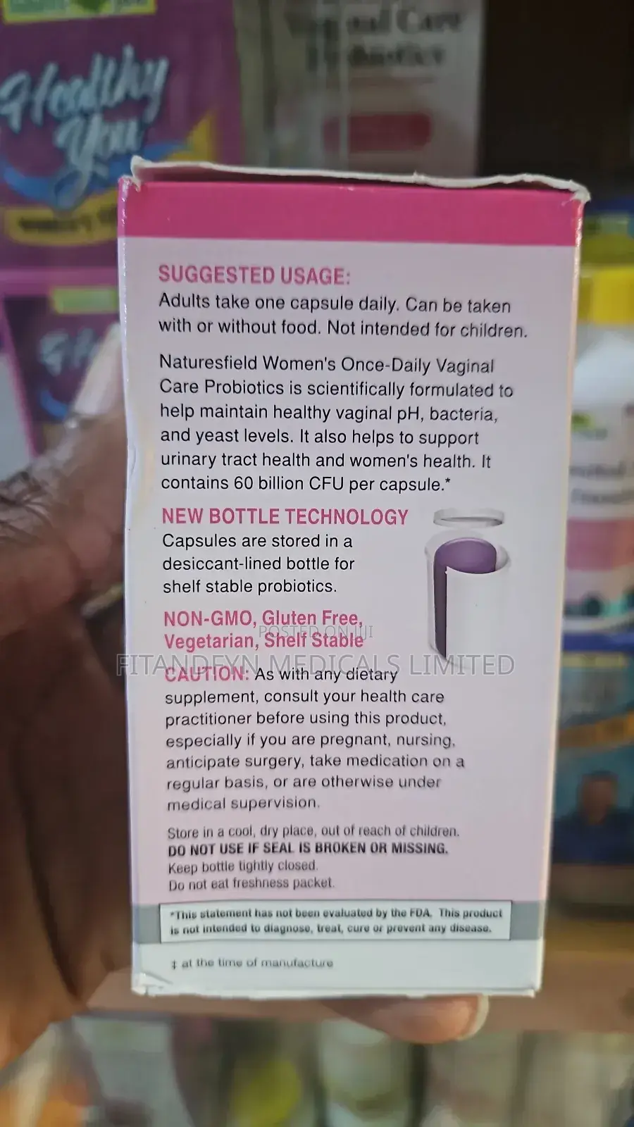 Women Once Daily Vaginal Care Probiotic
