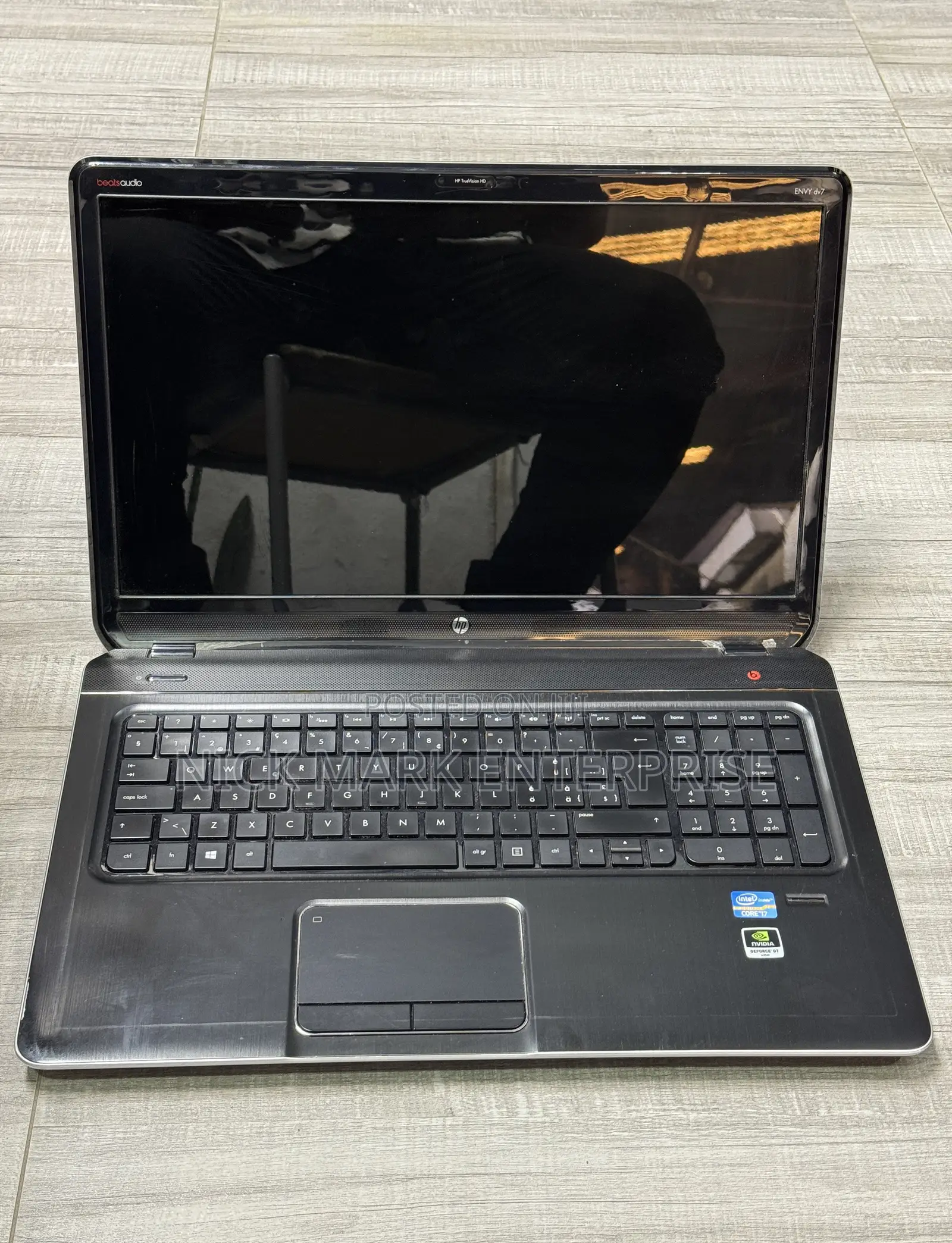 Laptop HP Envy Dv7 8GB Intel Core i7 HDD 500GB