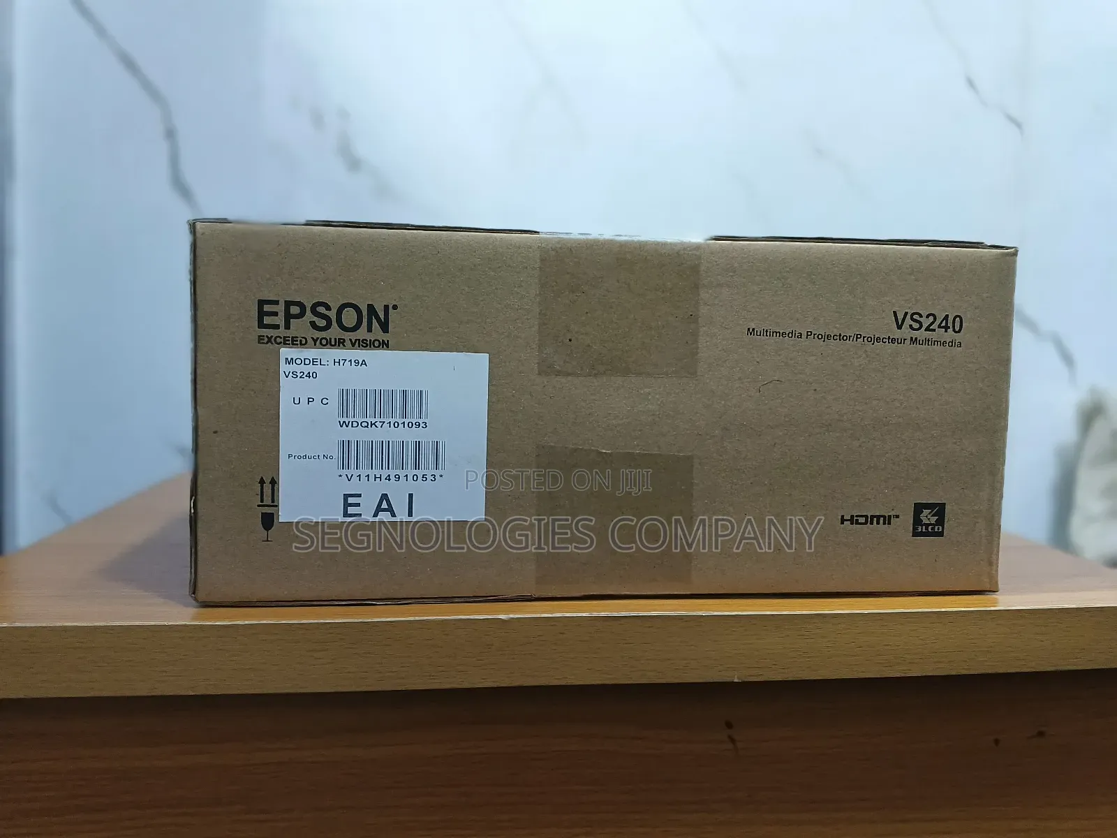 Epson Vs240 3000 Lumens 3lcd Projector