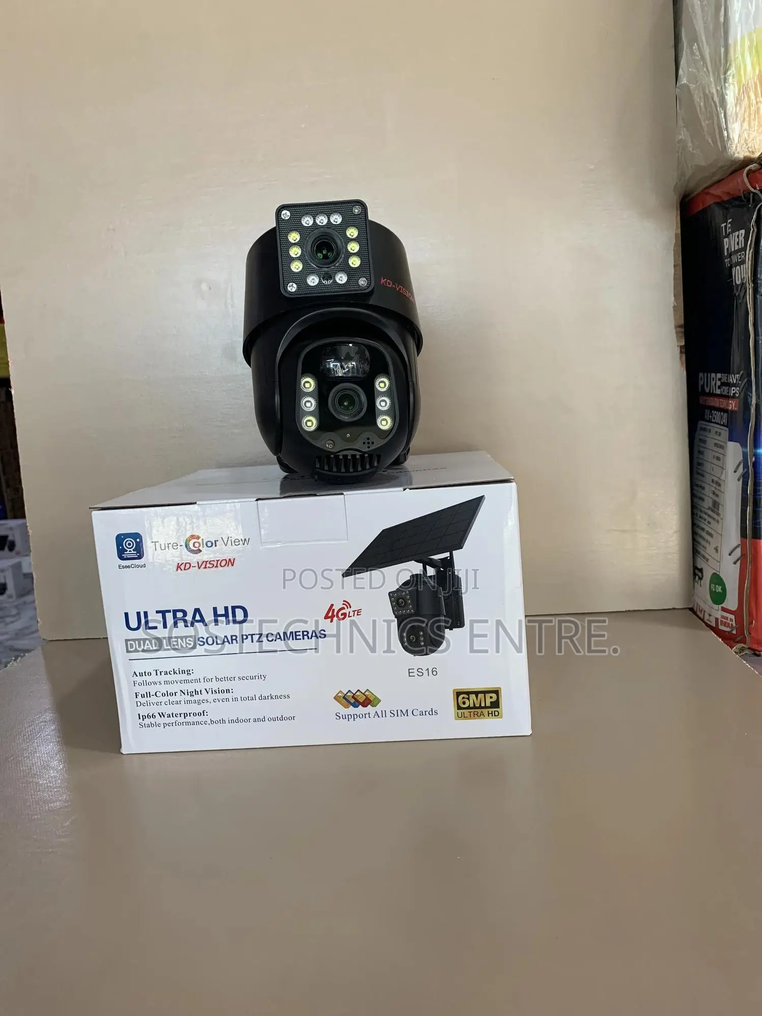 6mp Ease Cloud Dual Lens 4g Solar Camera