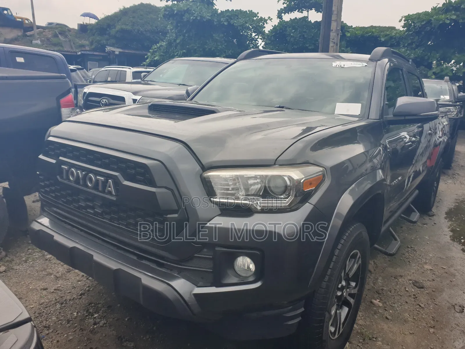 Toyota Tacoma Limited 2017 Gray