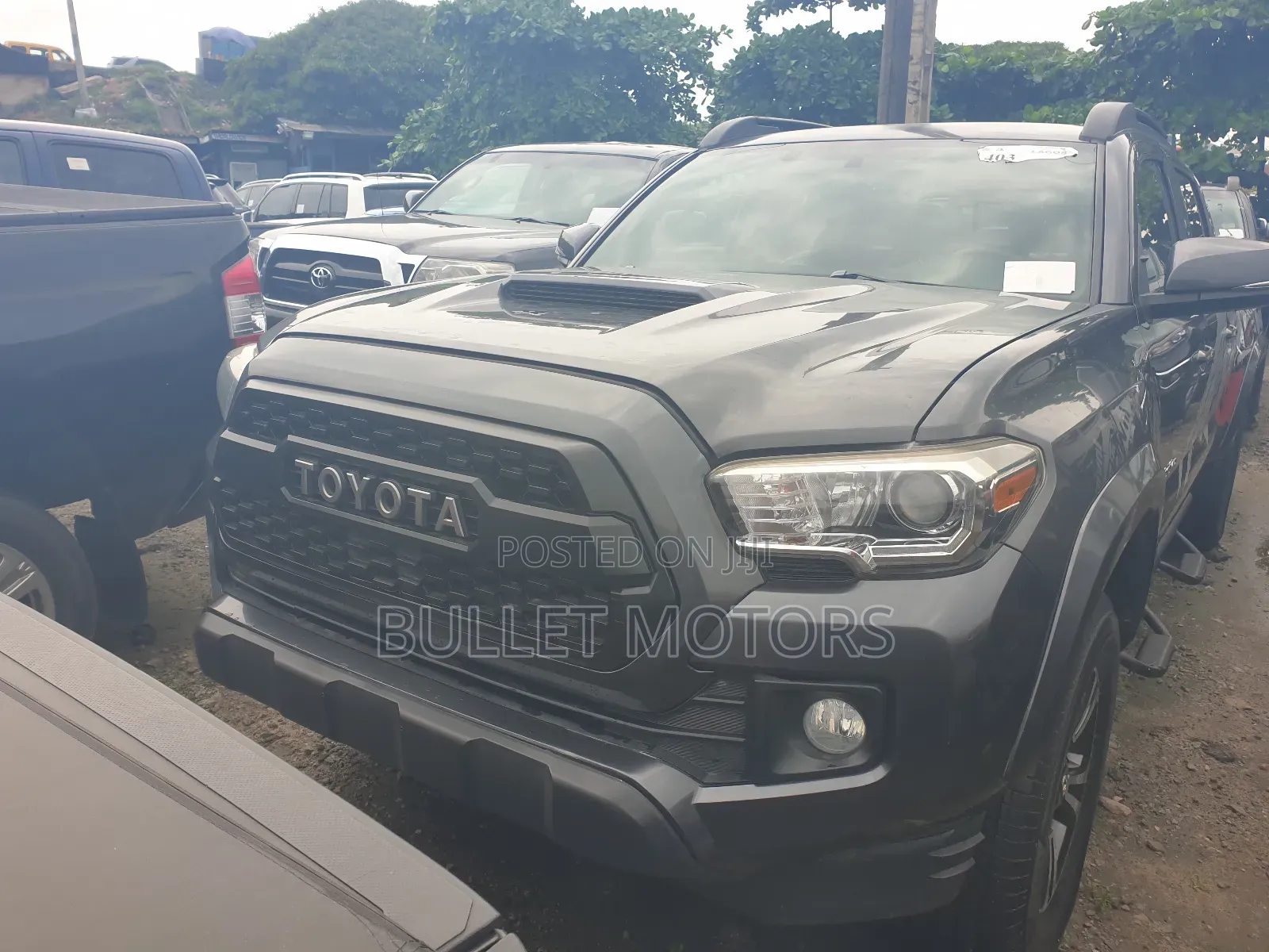 Toyota Tacoma Limited 2017 Gray