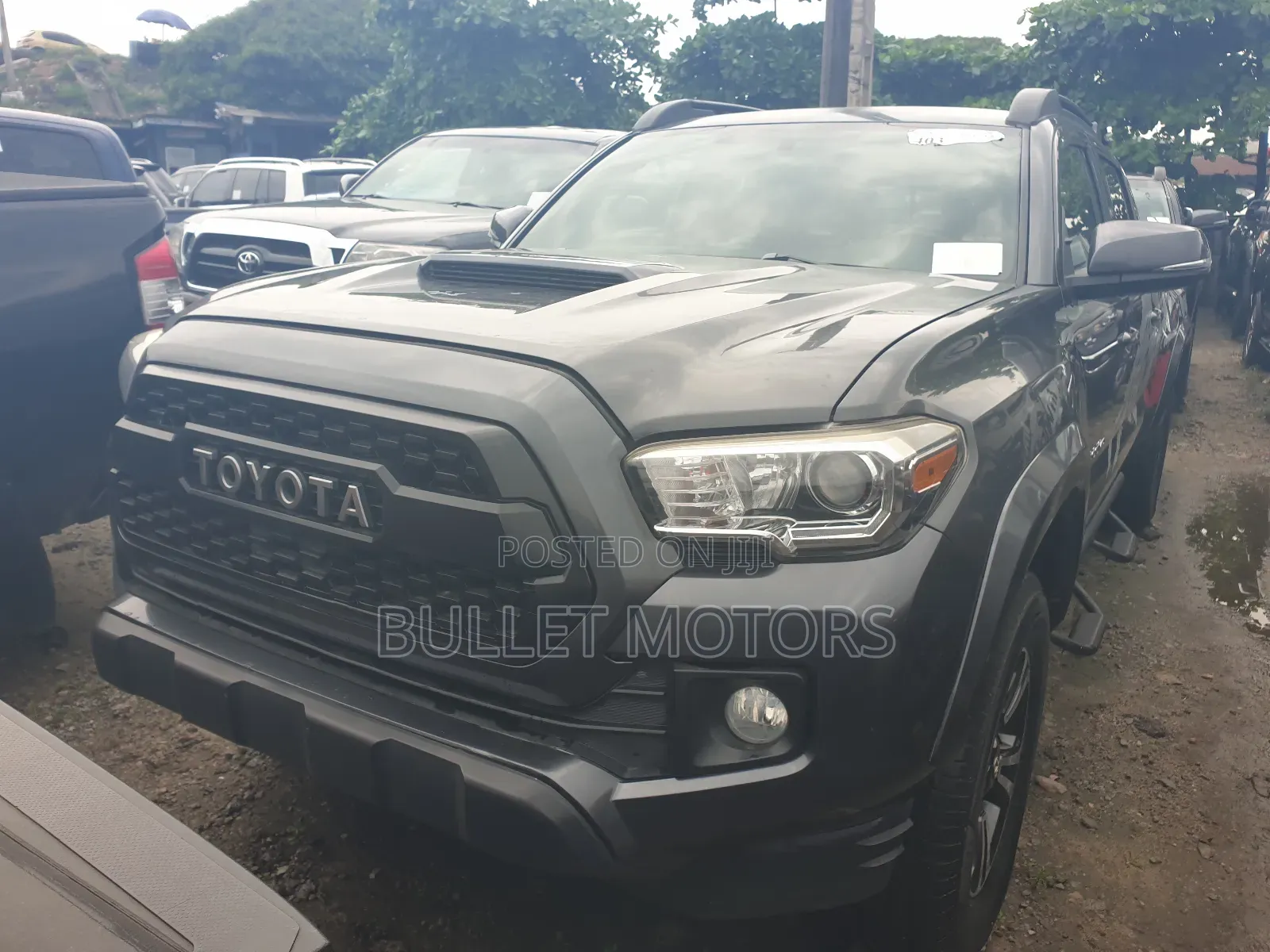 Toyota Tacoma Limited 2017 Gray