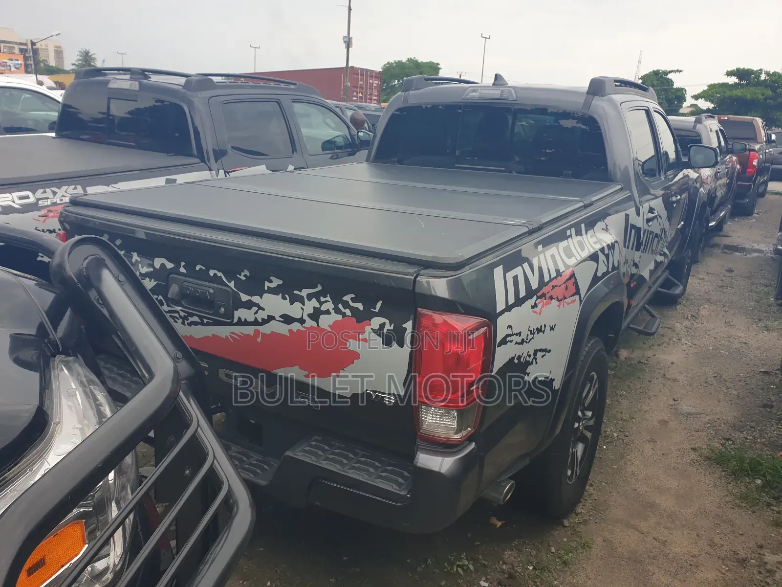 Toyota Tacoma Limited 2017 Gray