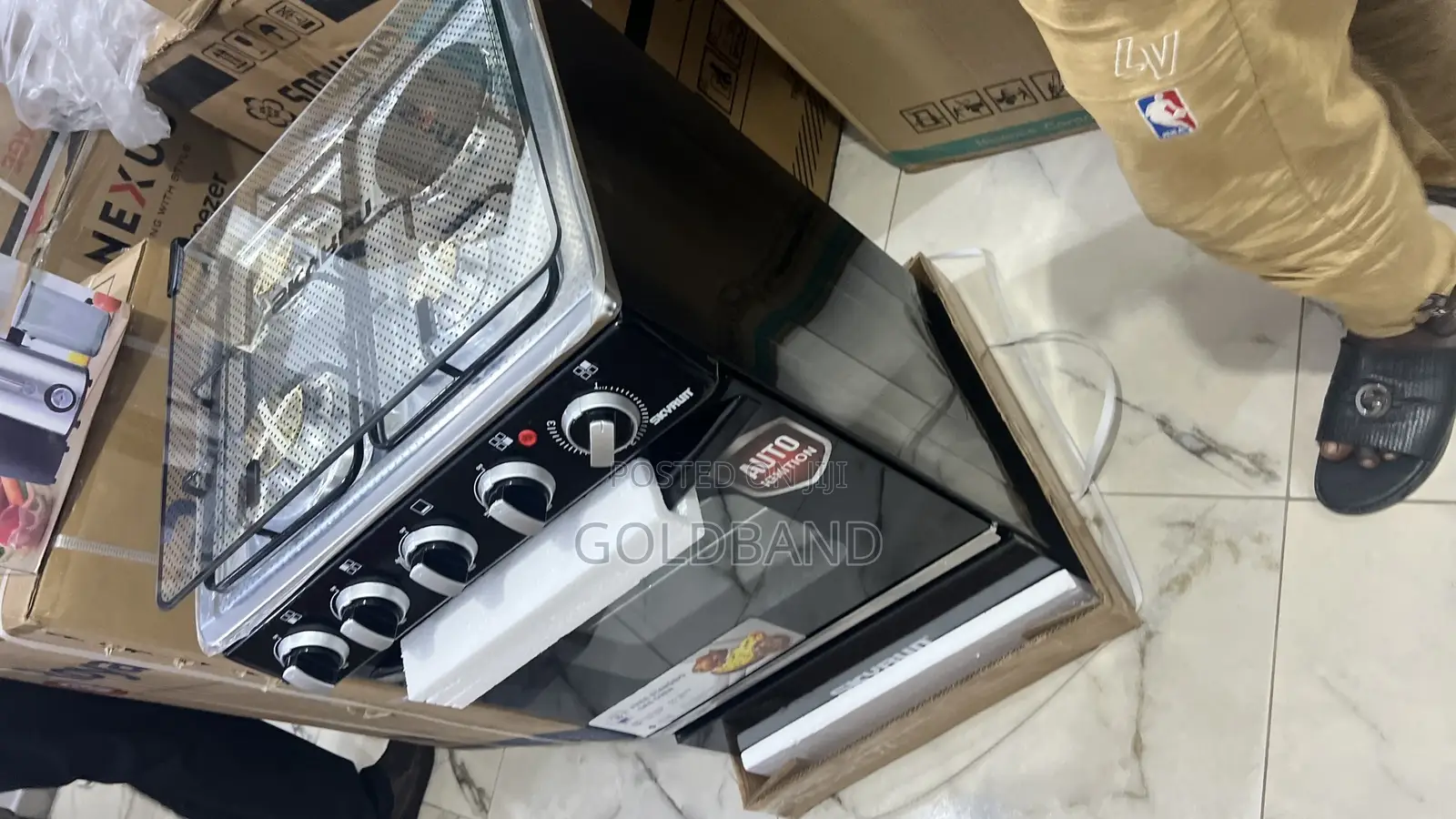 Skyrun 3+1 Auto Ignition Gas Cooker – Quick Start