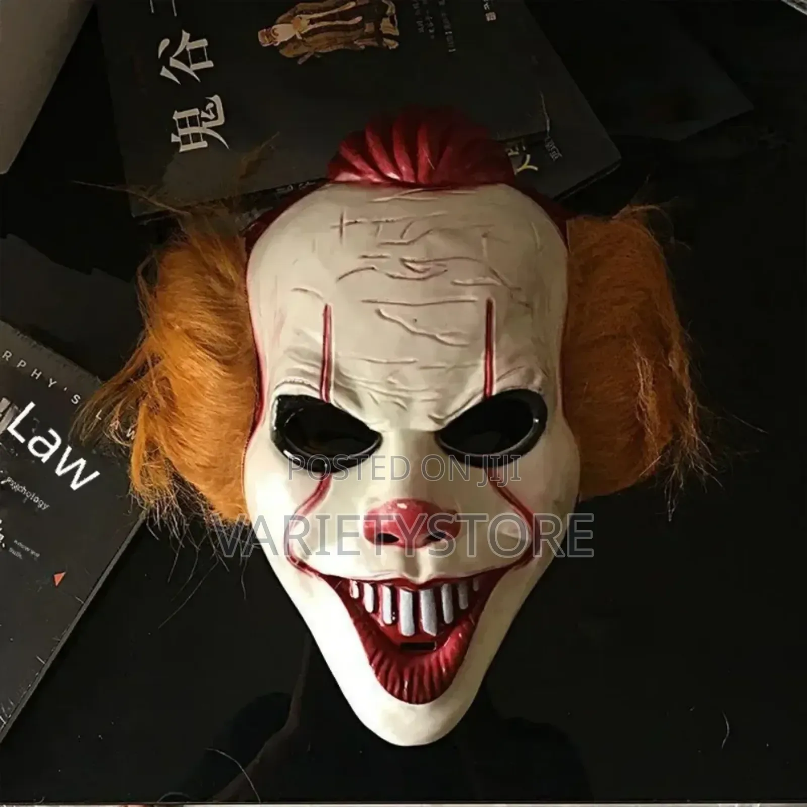Funny Clown Halloween Party Mask
