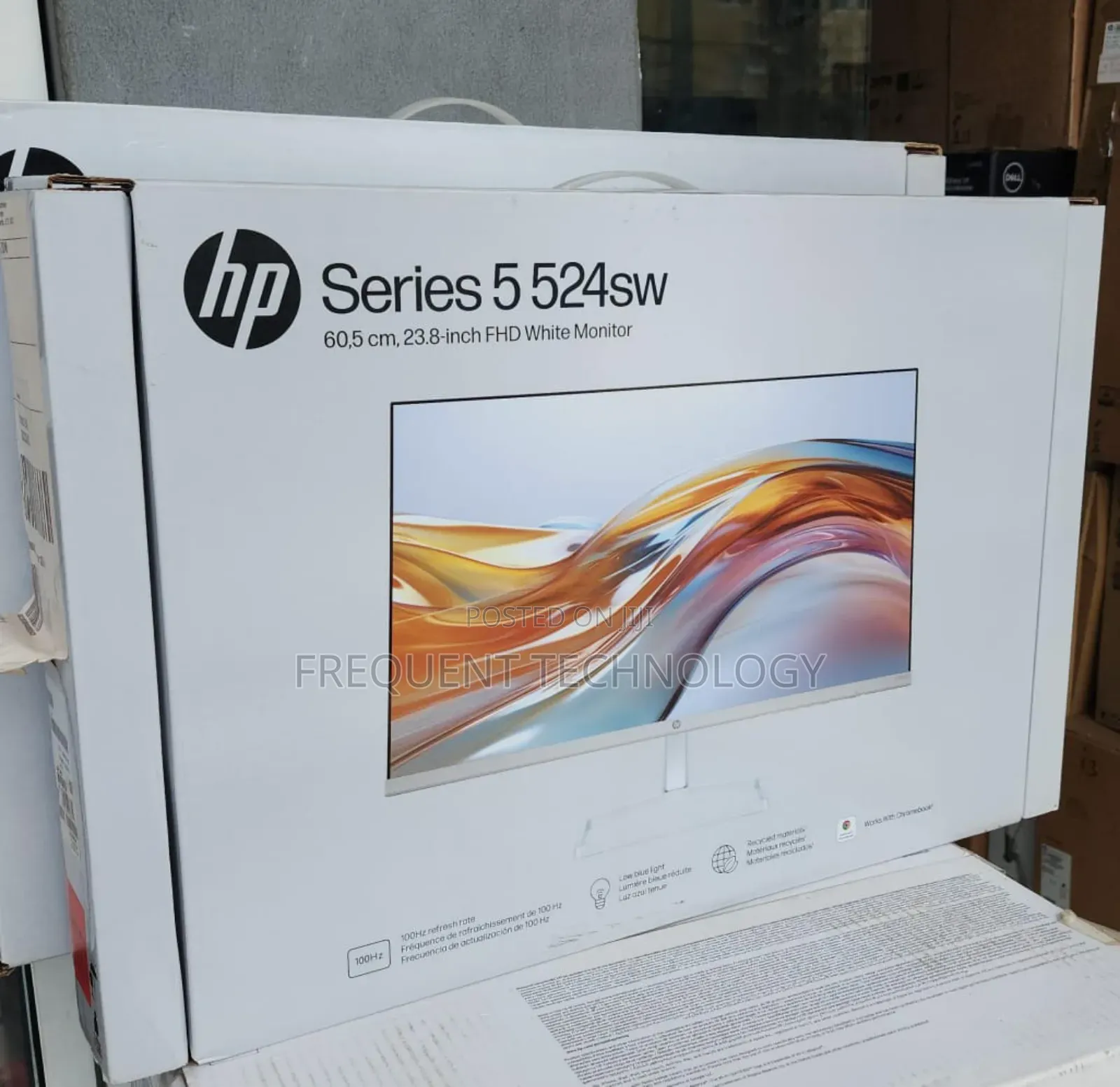 Hp Series 5 524sw 23.8-Inch FHD White Monitor