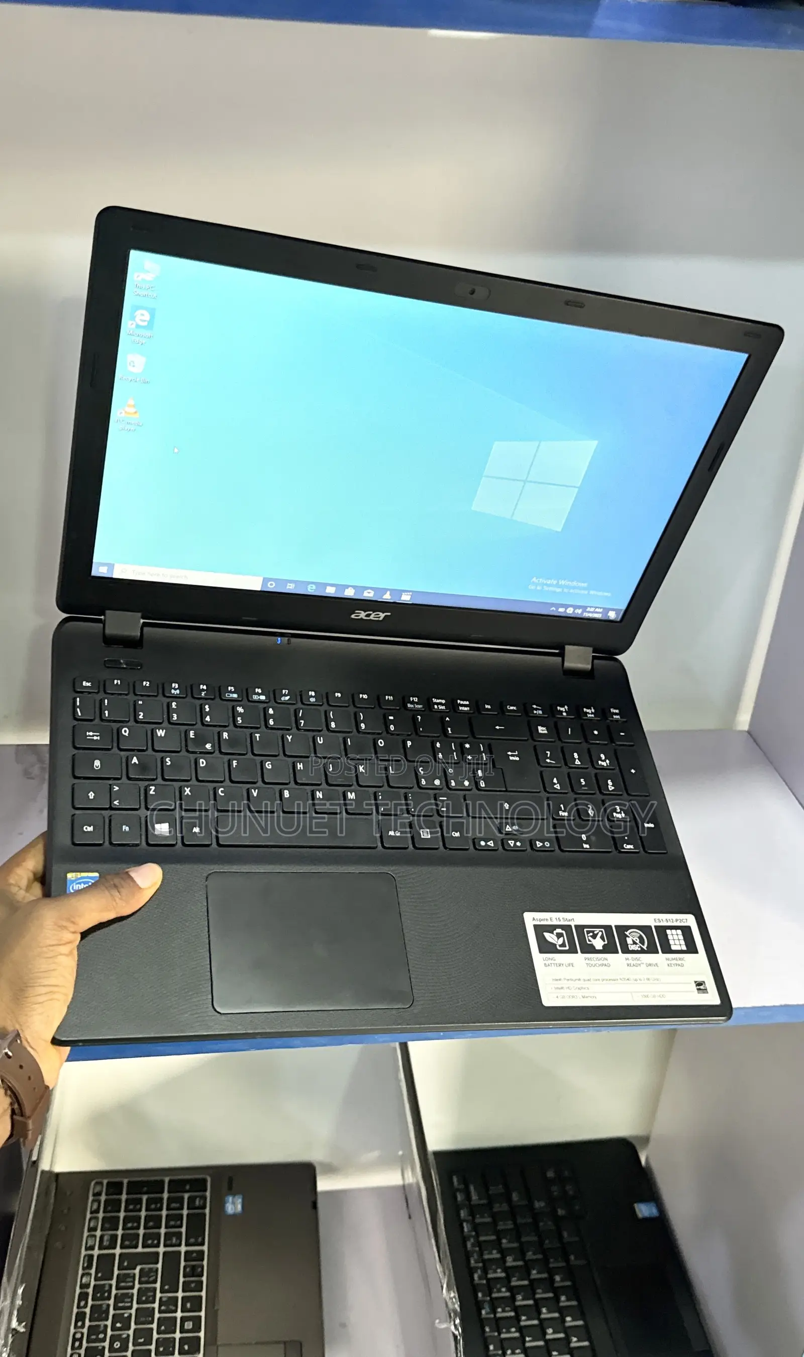 Laptop Acer Aspire ES1-512 4GB Intel Pentium HDD 320GB