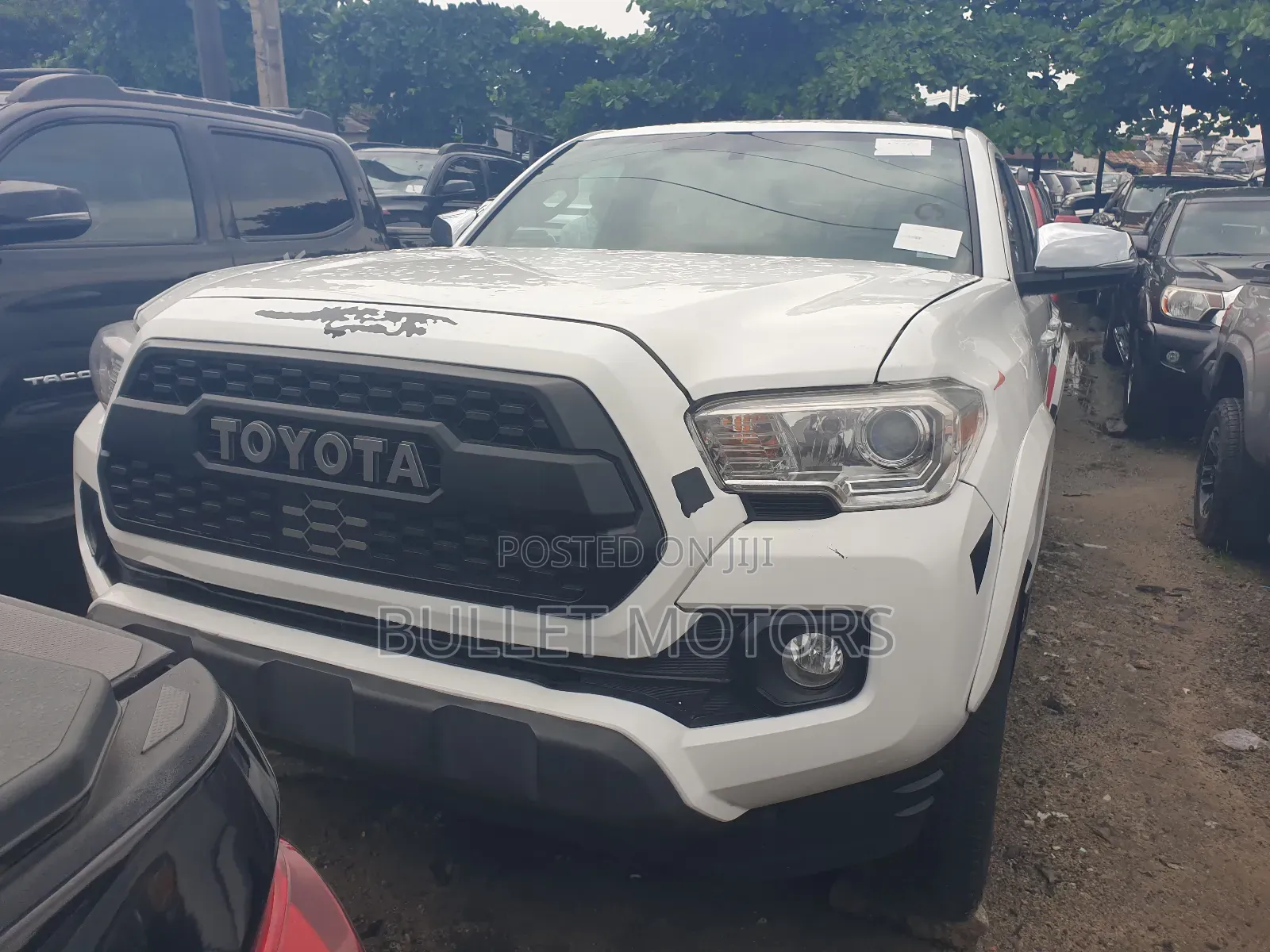 Toyota Tacoma Limited 2017 White