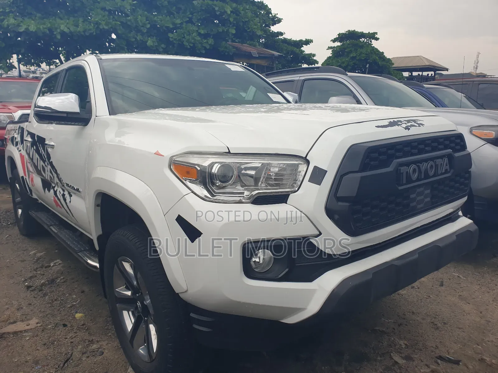 Toyota Tacoma Limited 2017 White