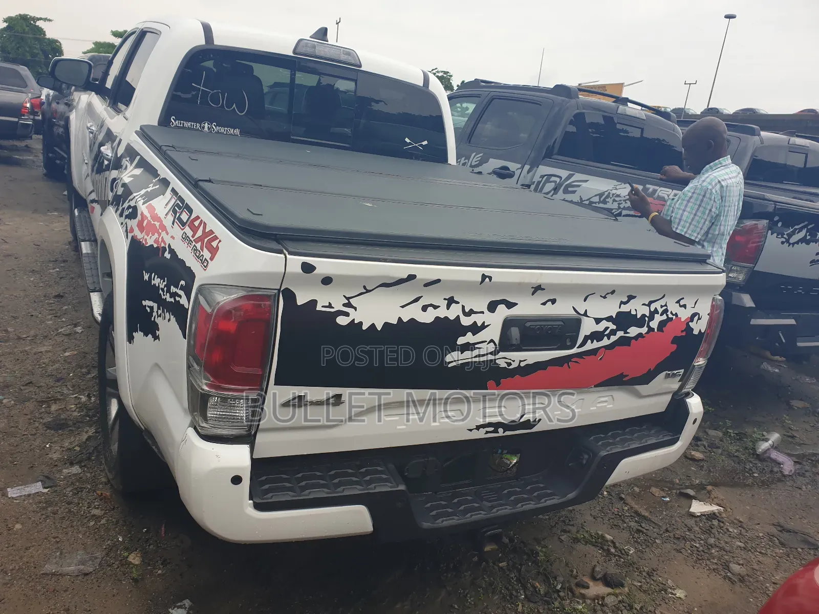 Toyota Tacoma Limited 2017 White
