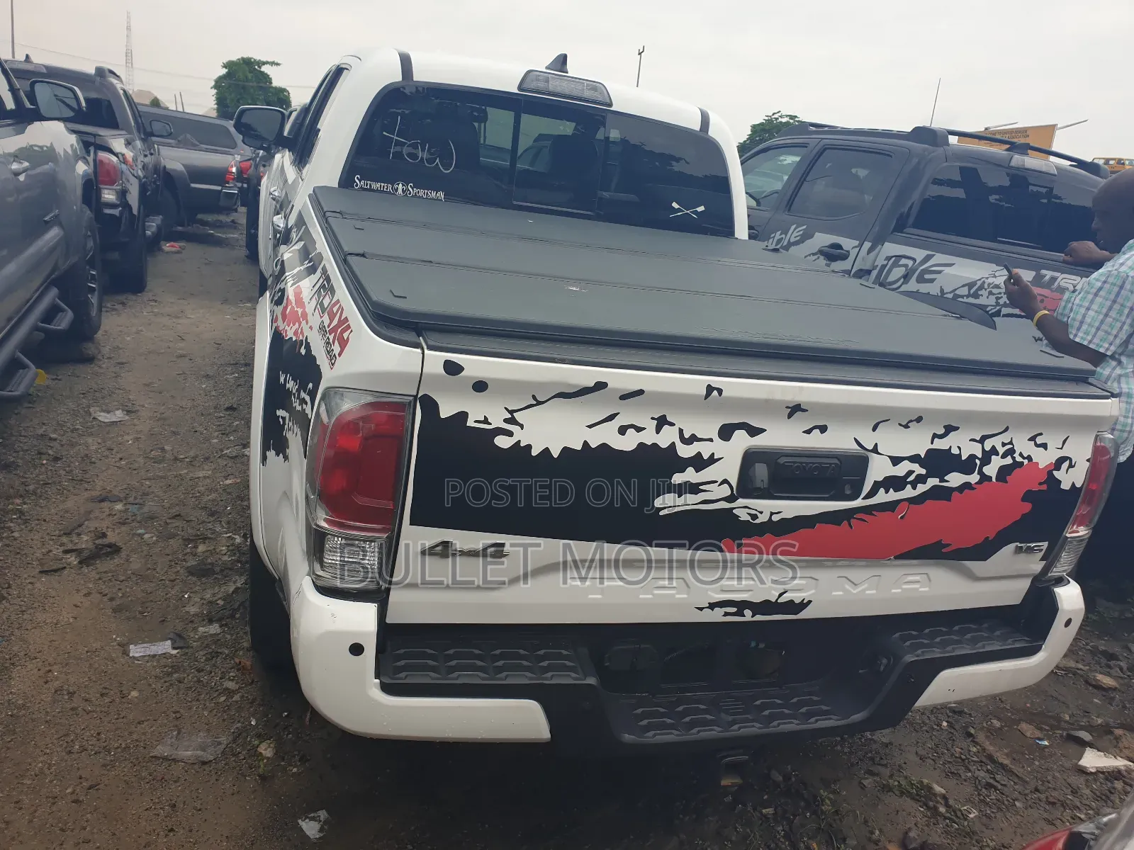 Toyota Tacoma Limited 2017 White