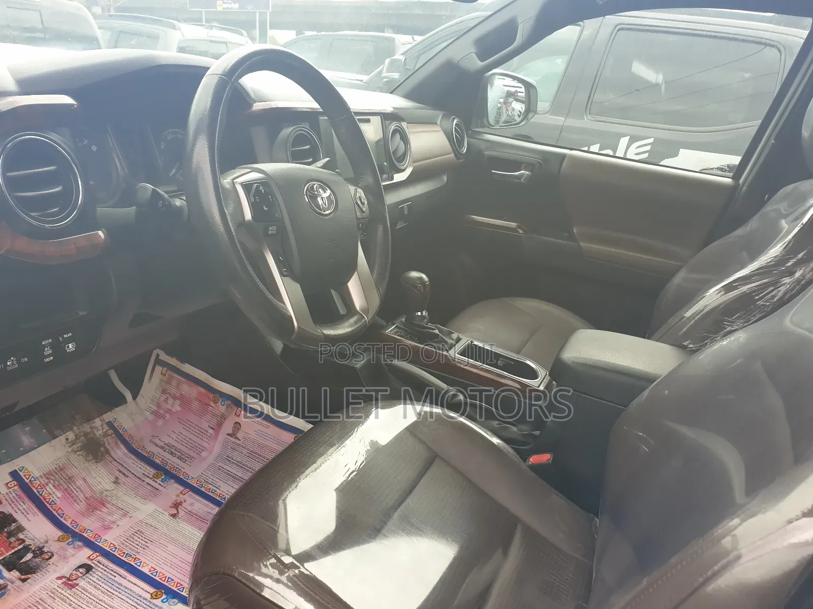 Toyota Tacoma Limited 2017 White