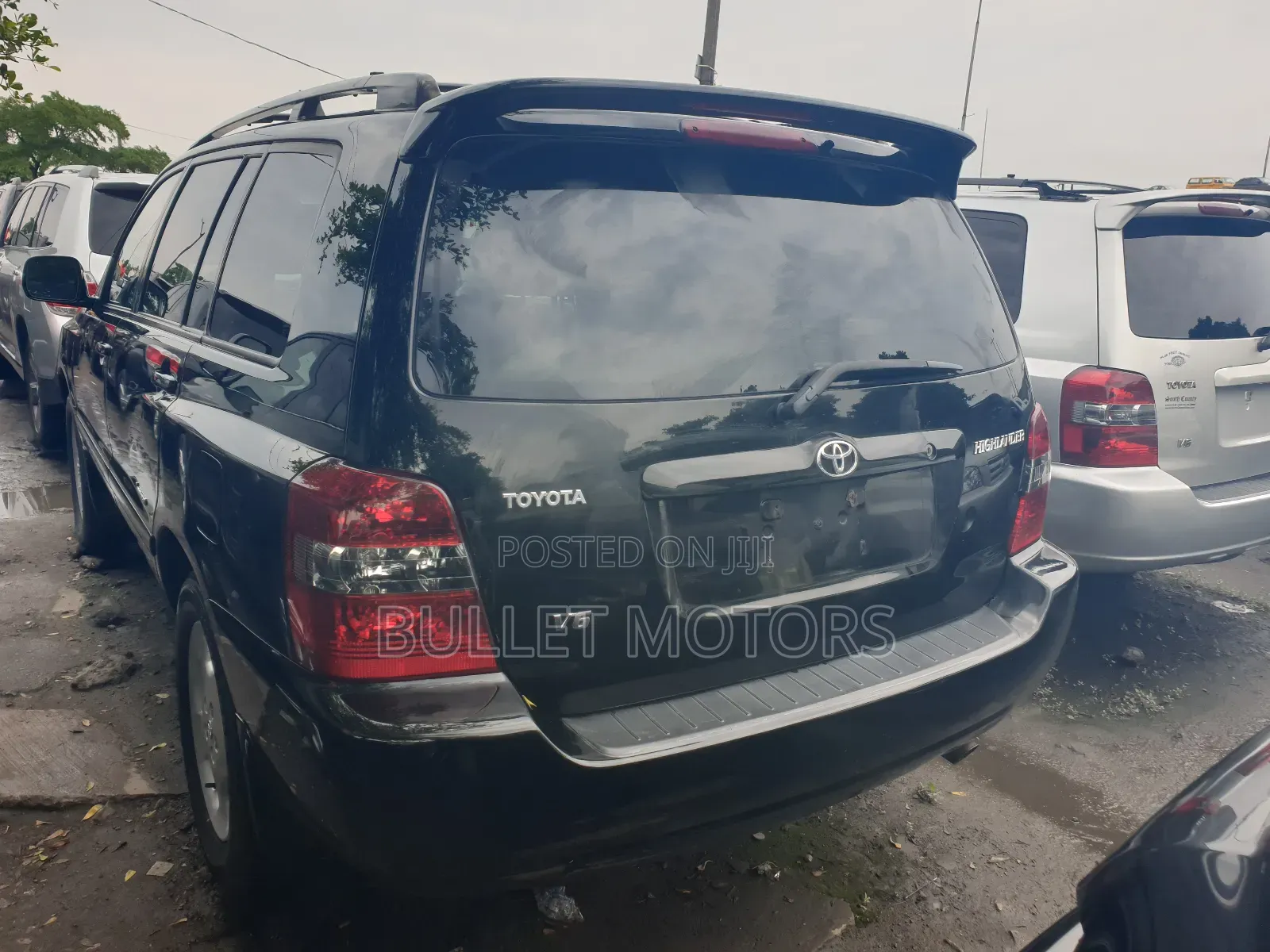 Toyota Highlander Limited V6 2007 Black