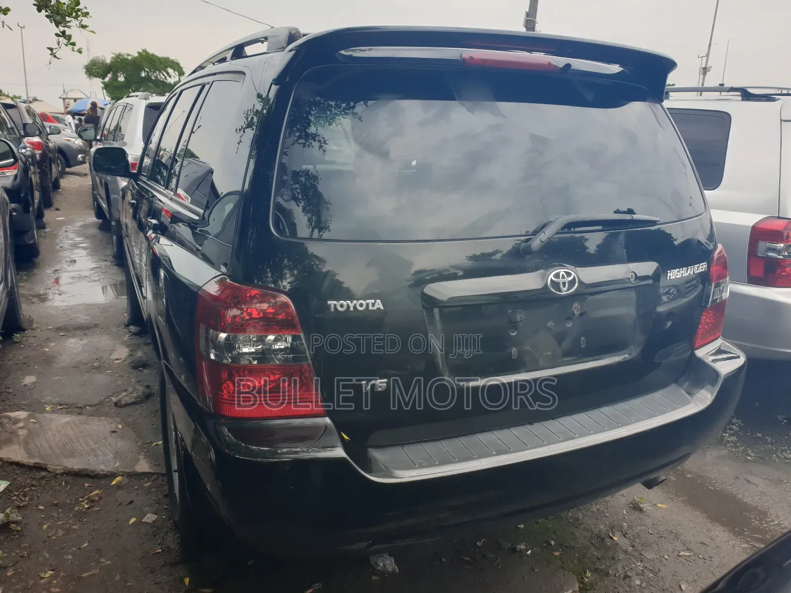 Toyota Highlander Limited V6 2007 Black