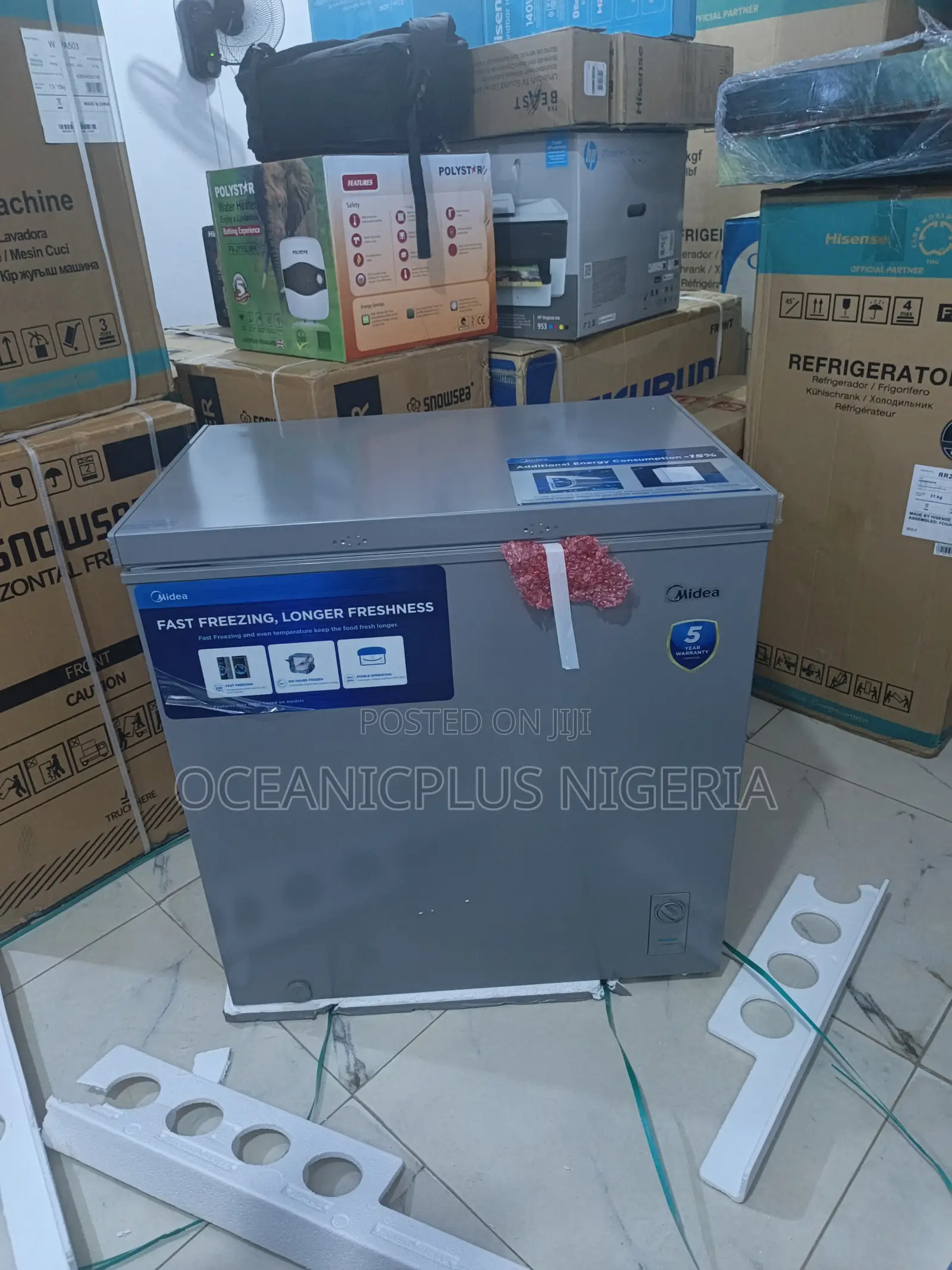 Midea 200l Chest Freezer (Mdrc277fzg43ngg) Built for Everyday Use