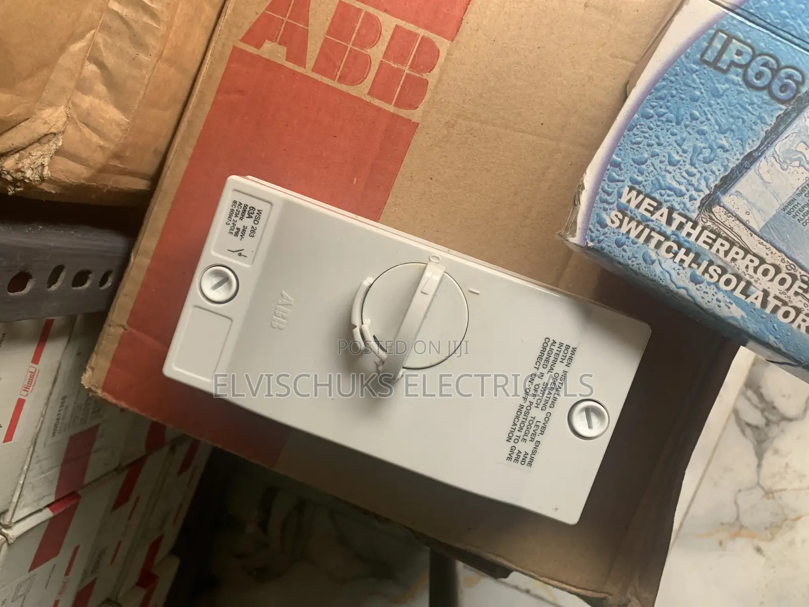 Waterproof Switch Isolator – Heavy-Duty Outdoor Use