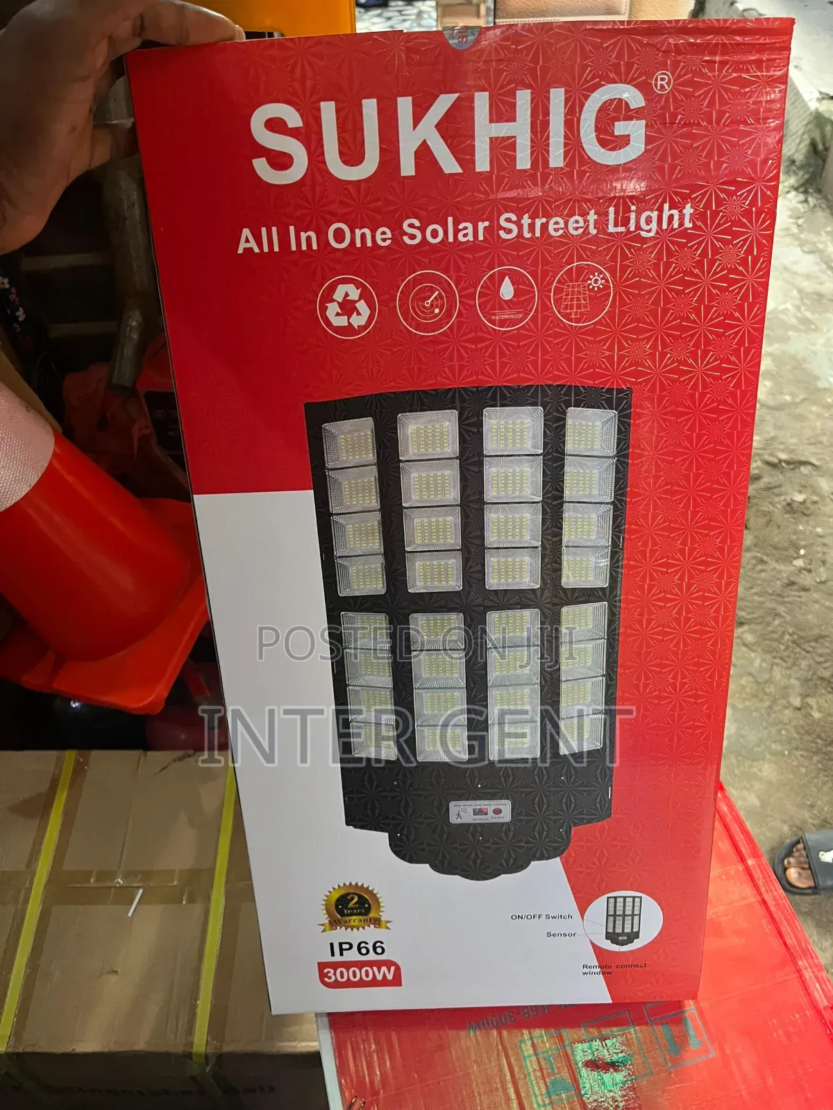 Solar Street Light Sukhig 3000w