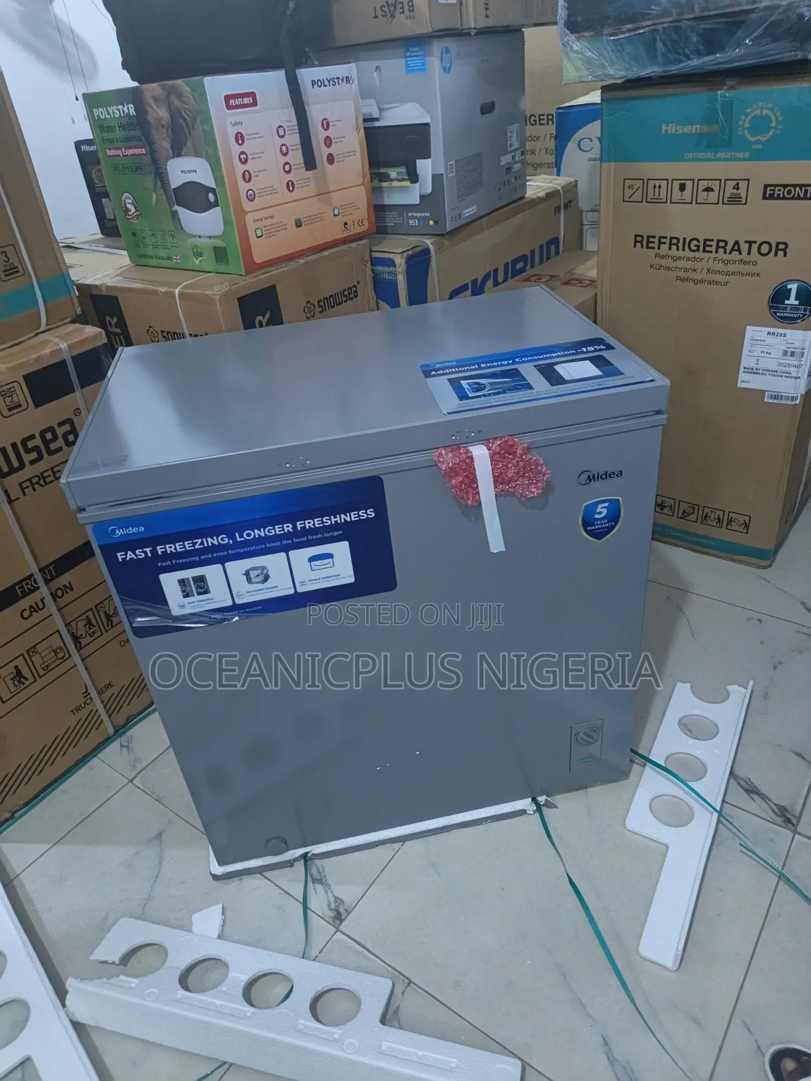 Midea 200l Chest Freezer (Mdrc277fzg43ngg) Quality You Can Trust