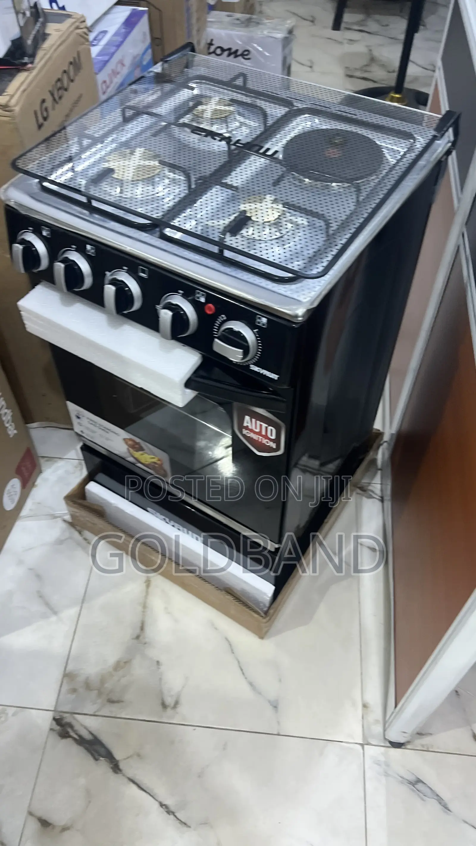 Skyrun 3+1 Auto Ignition Gas Cooker – Energy Saving