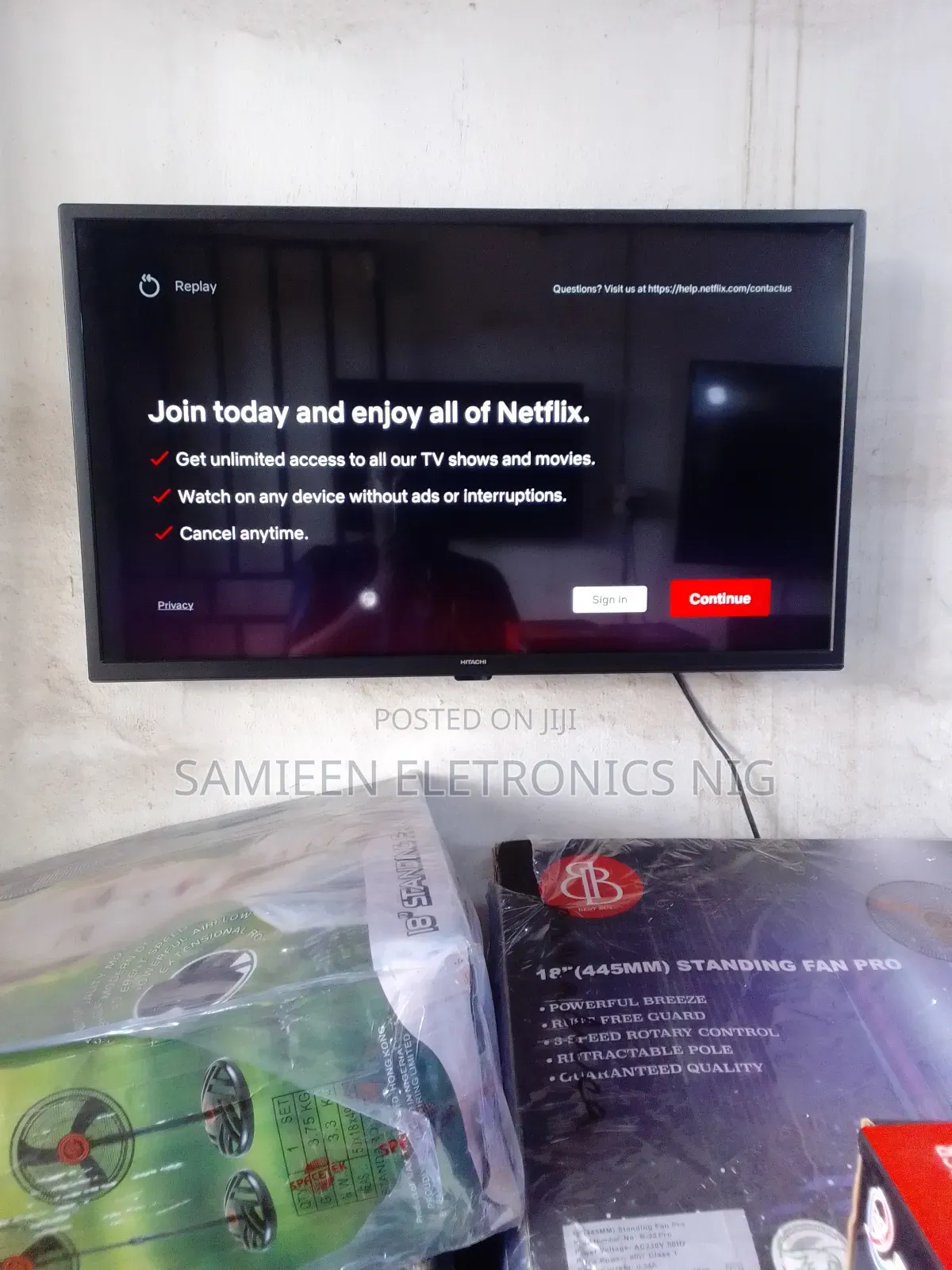 32 Inch Hitachi Smart Led Tv, Amazing Colours, London Imported
