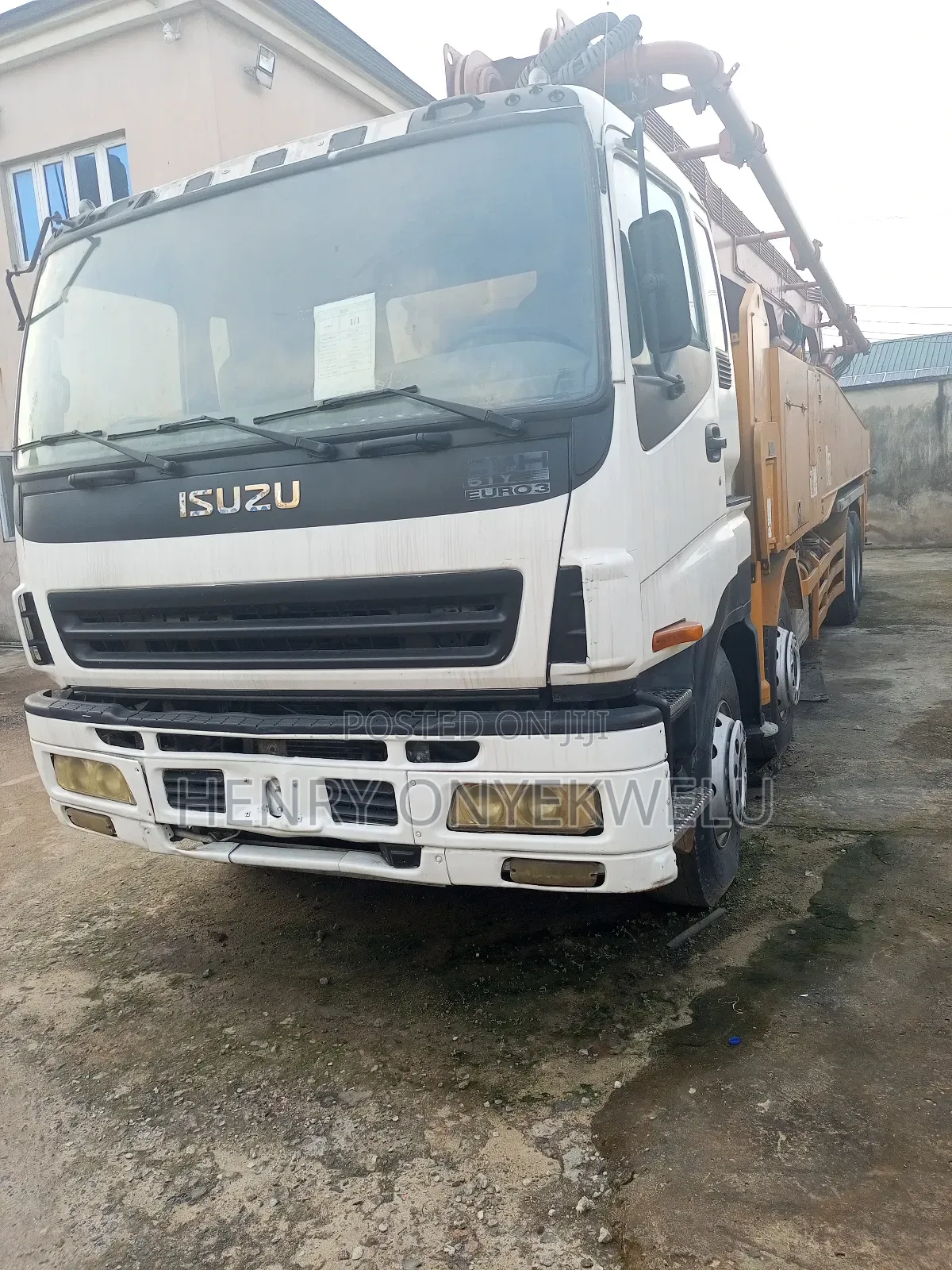 Izuzu Concrete Pump Truck