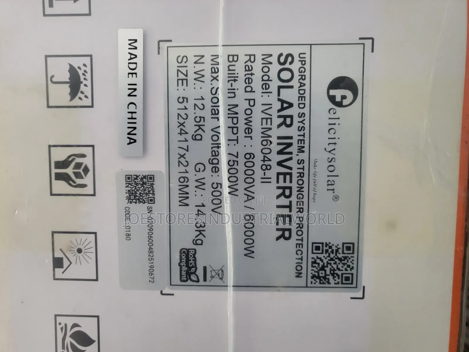 6kva Felicity Ivem Hybrid Transformerless Inverter
