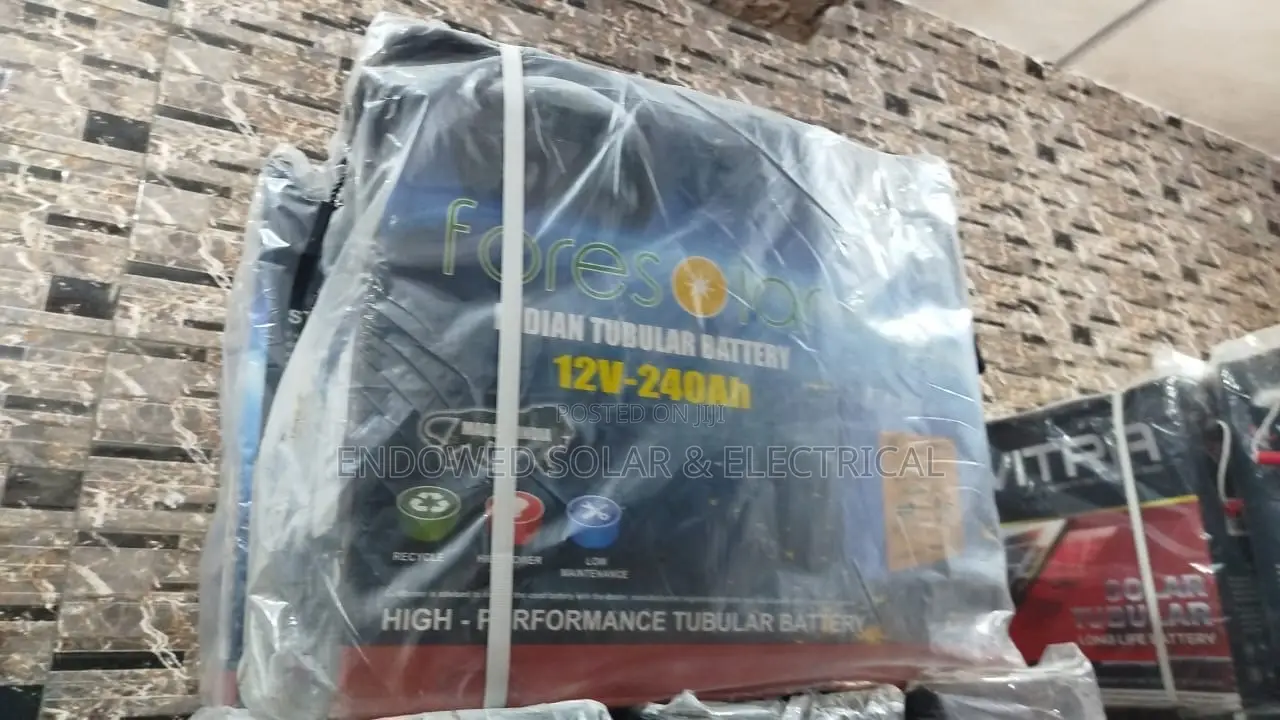 240ah 12v Foresolar Tall Tubular Batteries Are Available in Stock