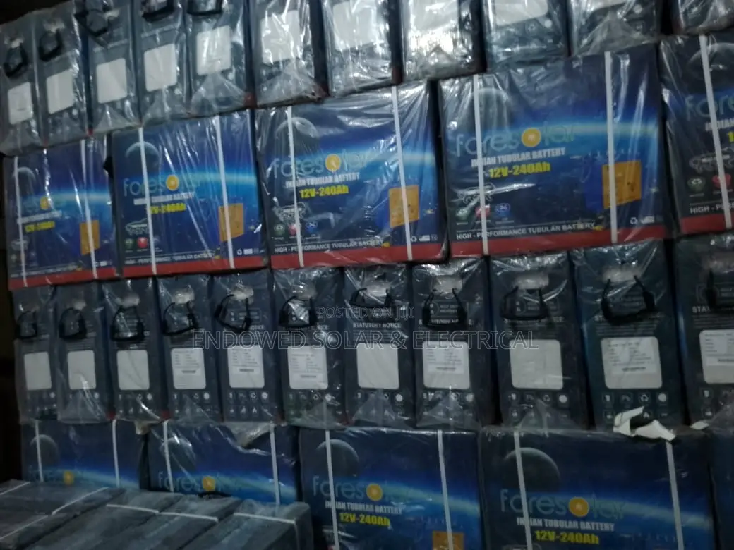 240ah 12v Foresolar Tall Tubular Batteries Are Available in Stock