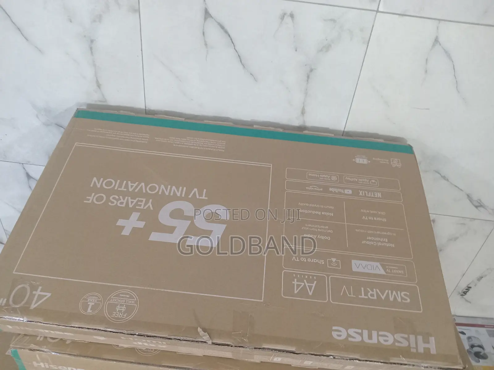 Hisense 40-Inch Led Smart Tv With Youtube Netflix